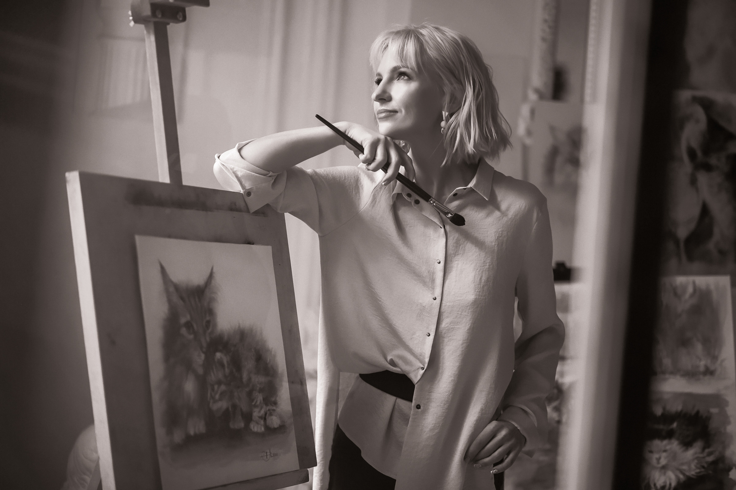 Портрет художника. Фотограф женский и мужской портрет Санкт-Петербург