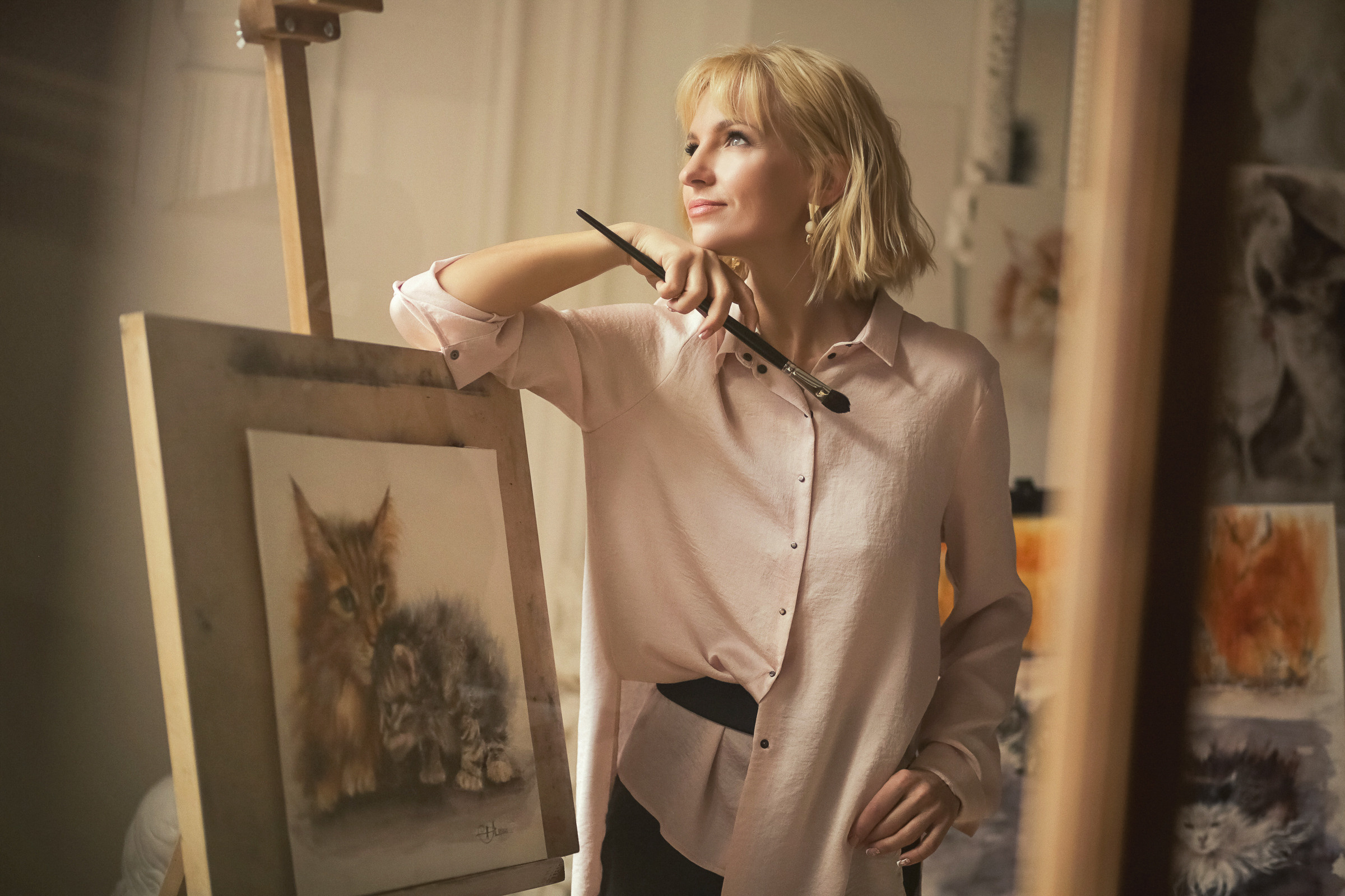 Портрет художника. Фотограф женский и мужской портрет Санкт-Петербург