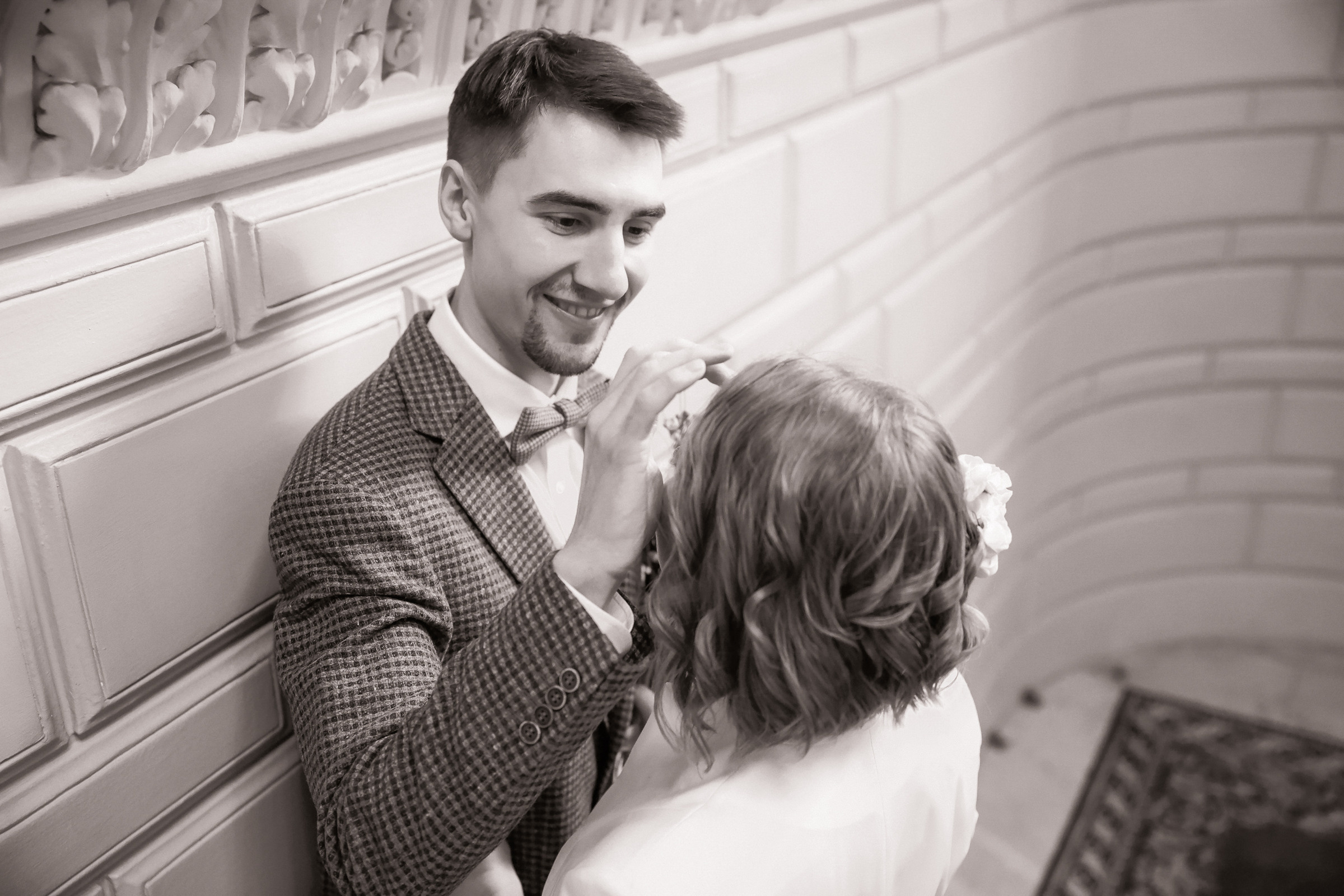 Свадьба с прогулкой по набережной. Фотограф женский и мужской портрет Санкт-Петербург