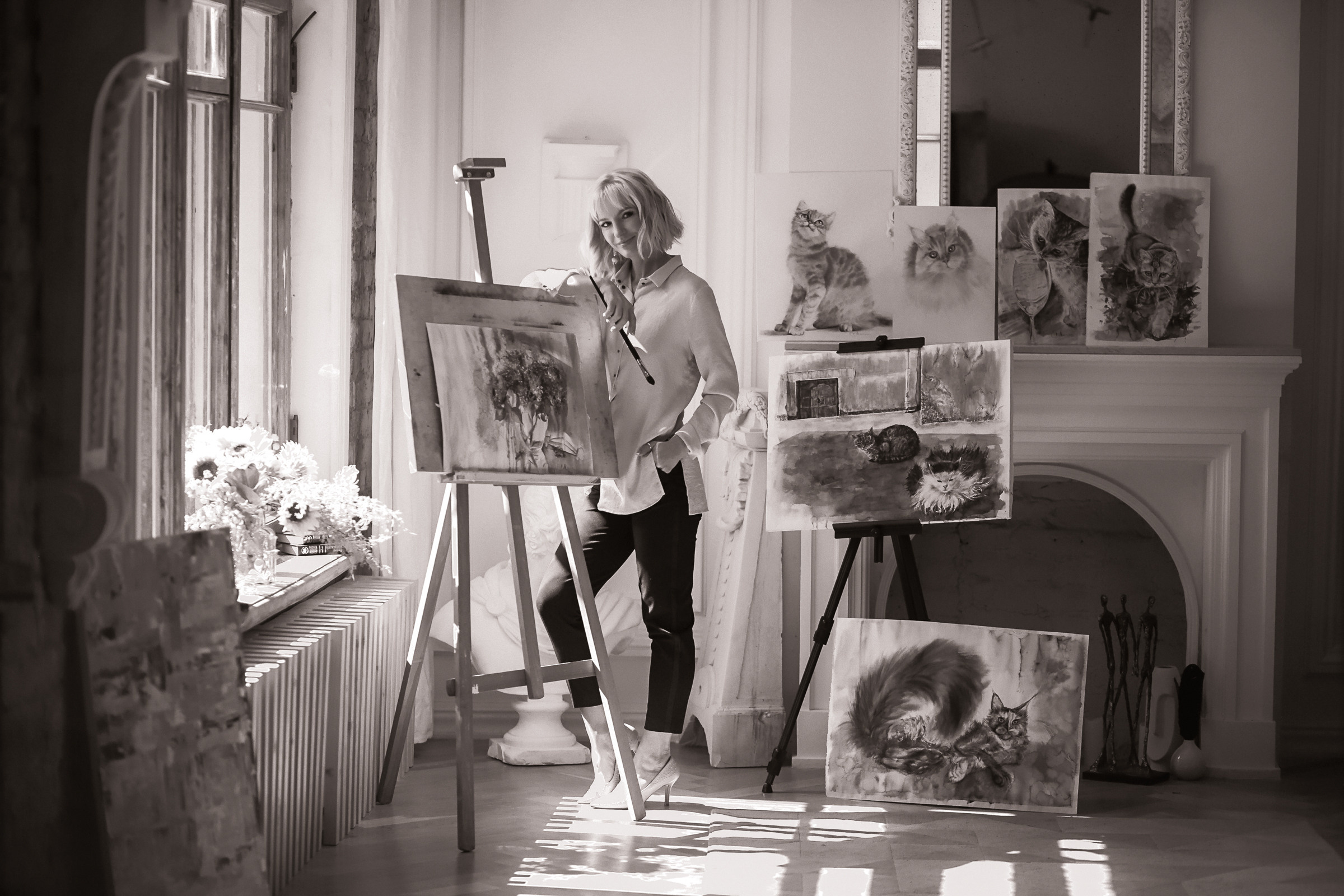 Портрет художника. Фотограф женский и мужской портрет Санкт-Петербург