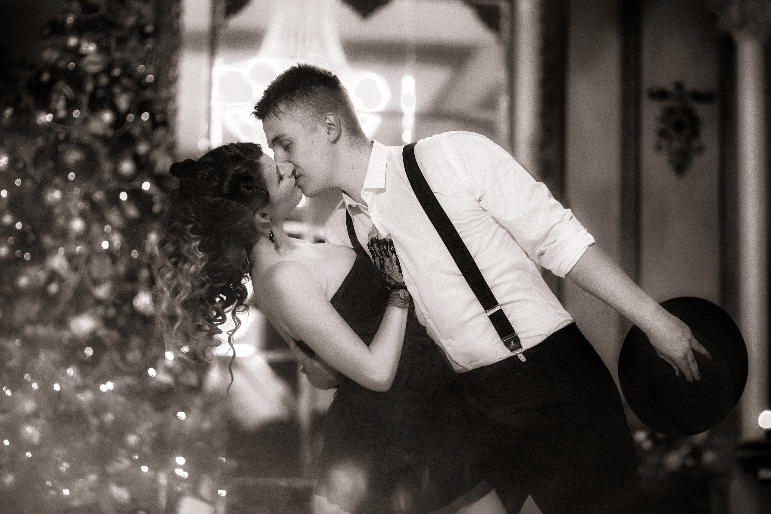 Новогодняя фотосессия в стиле ретро. Фотограф женский и мужской портрет Санкт-Петербург