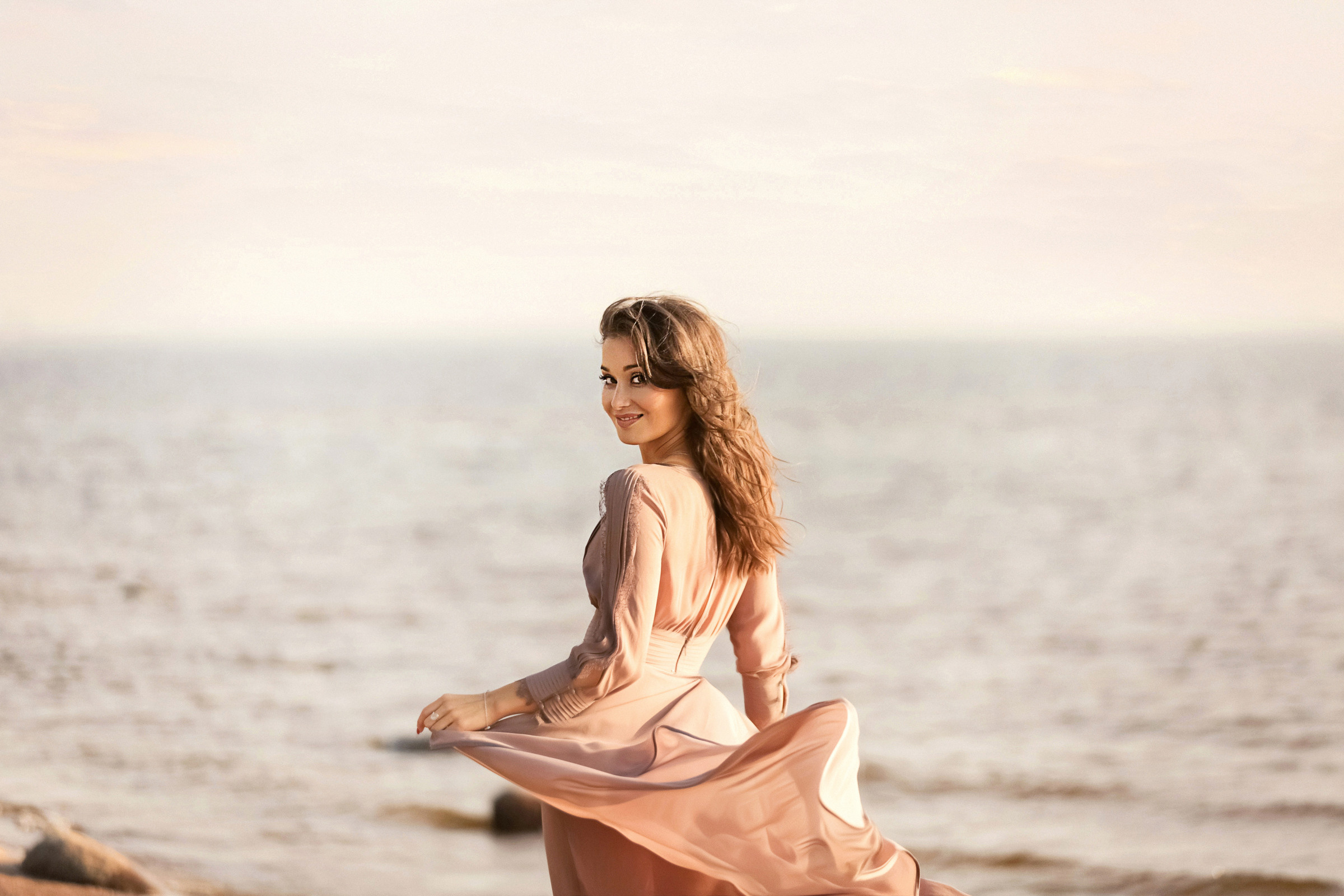 Фотосессия на заливе. Фотограф женский и мужской портрет Санкт-Петербург