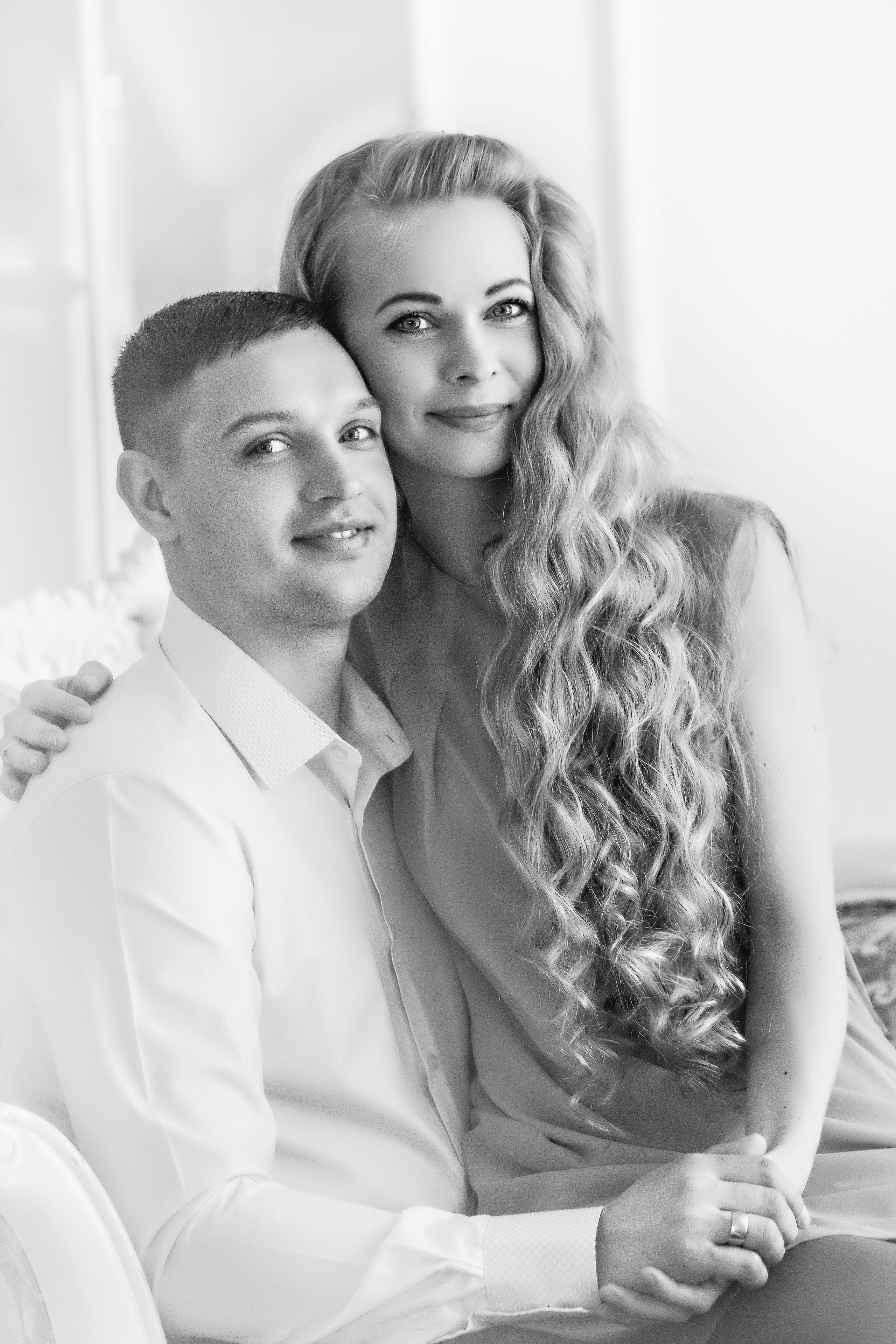 Семейная съемка в студии в СПб. Фотограф женский и мужской портрет Санкт-Петербург