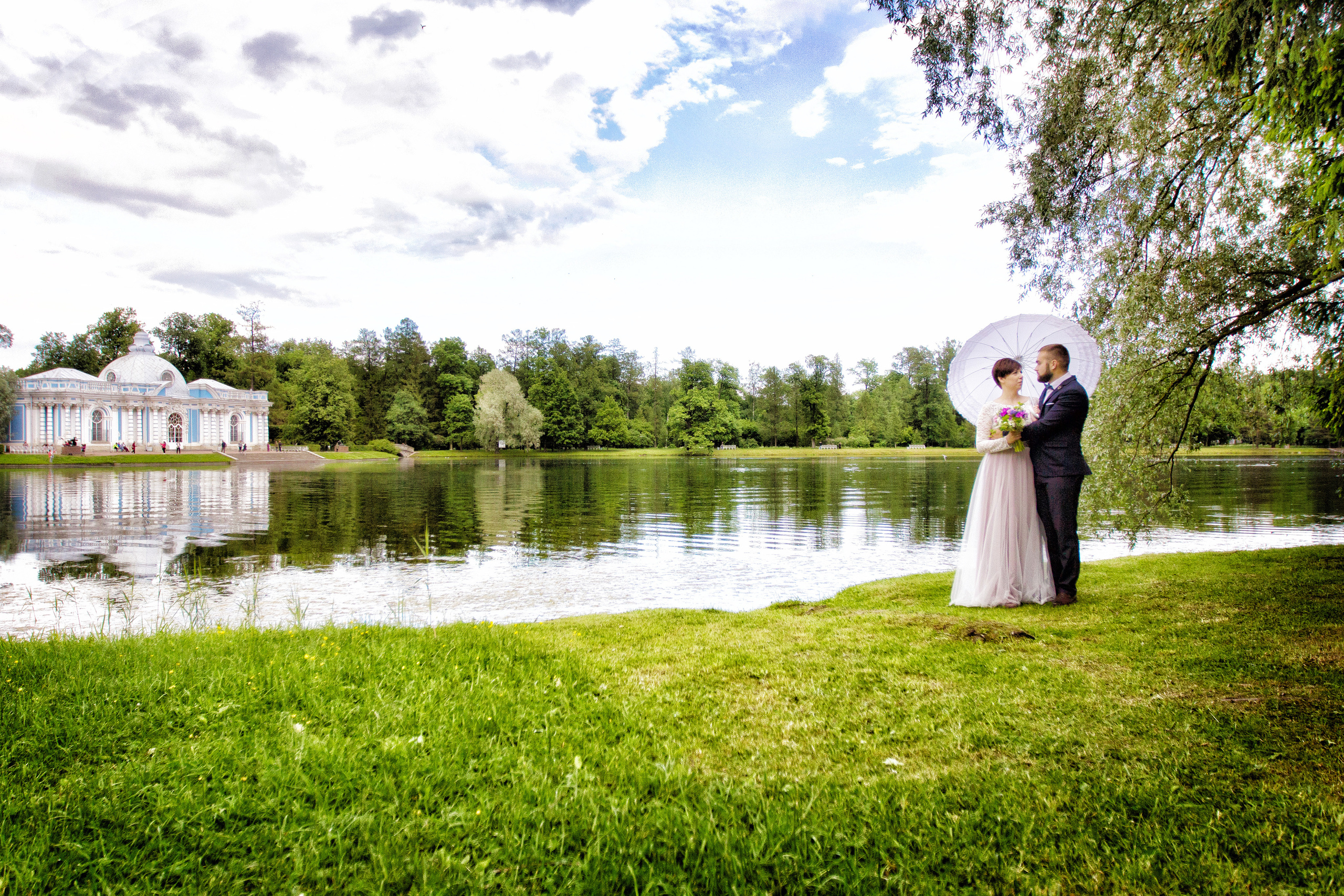 Свадьба в Пушкине. Фотограф женский и мужской портрет Санкт-Петербург