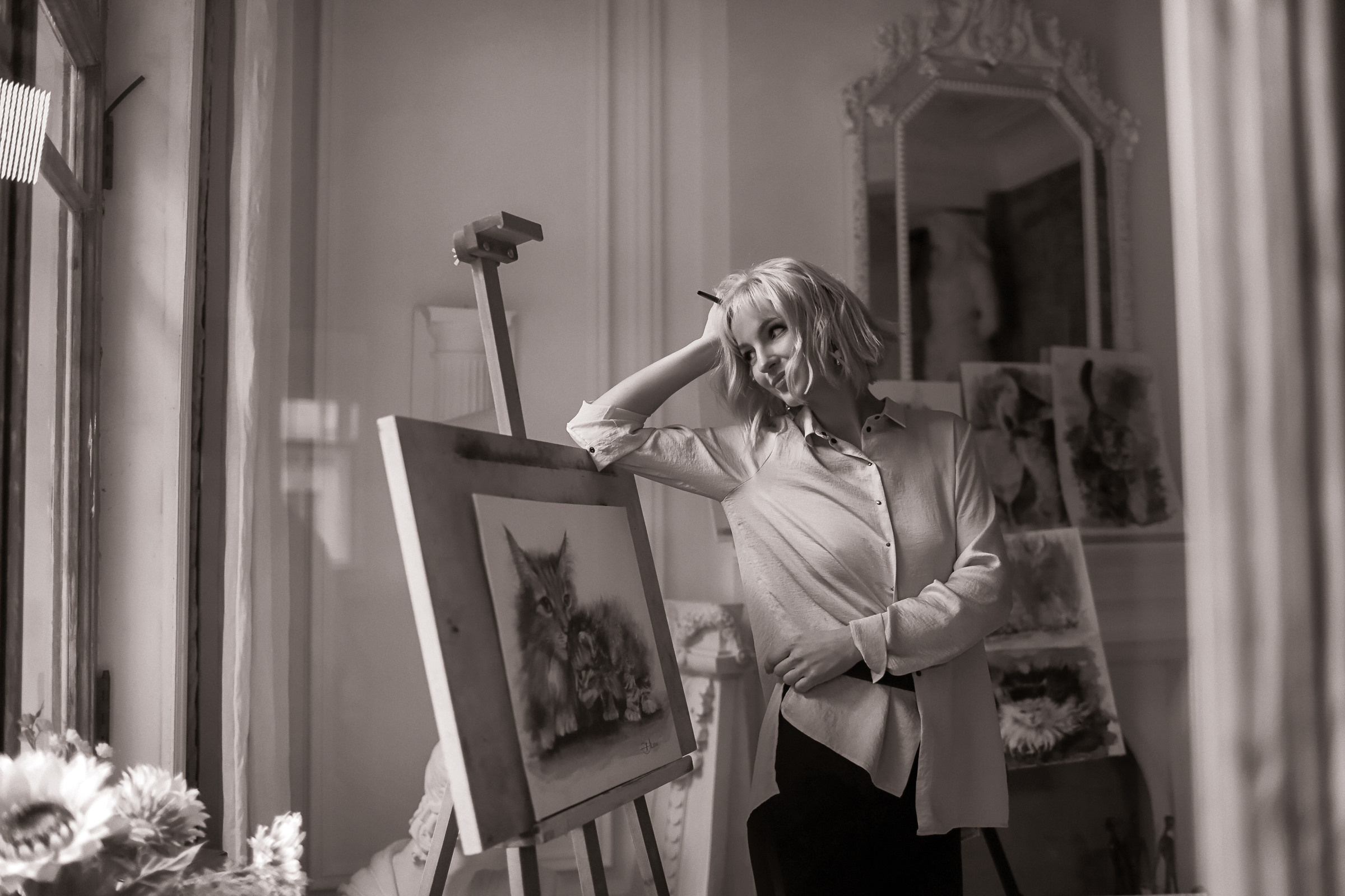 Портрет художника. Фотограф женский и мужской портрет Санкт-Петербург