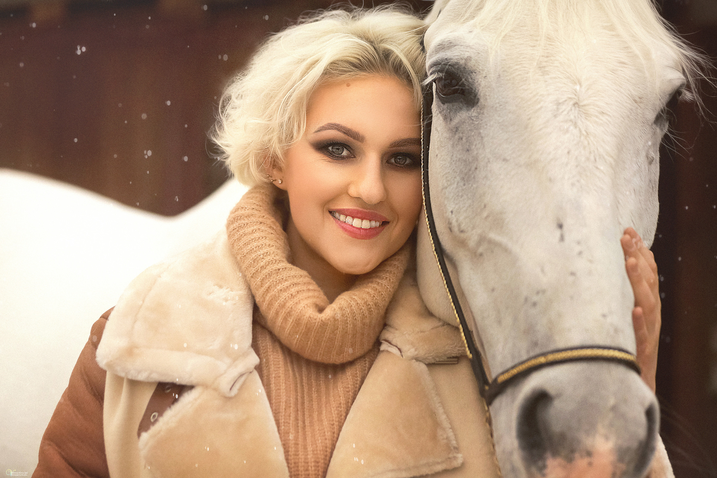 Съемка у конюшни. Фотограф женский и мужской портрет Санкт-Петербург