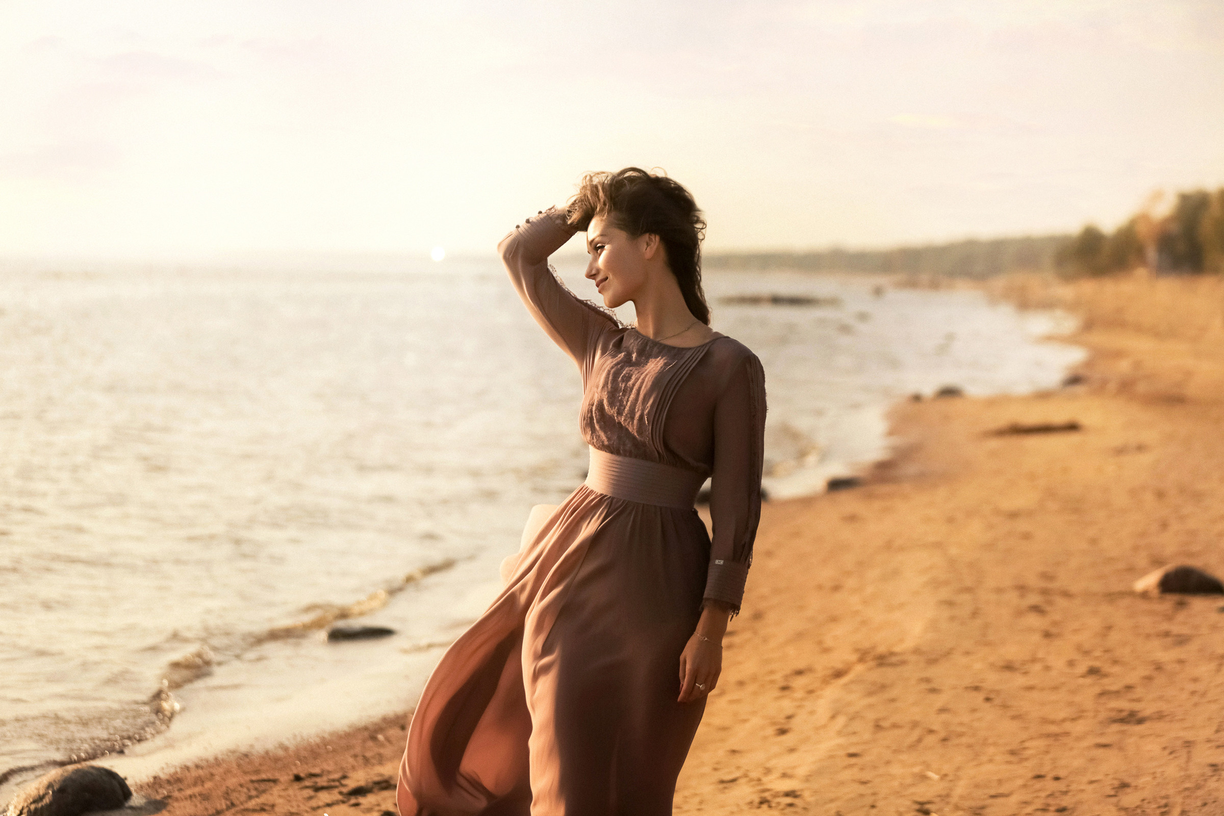 Фотосессия на заливе. Фотограф женский и мужской портрет Санкт-Петербург