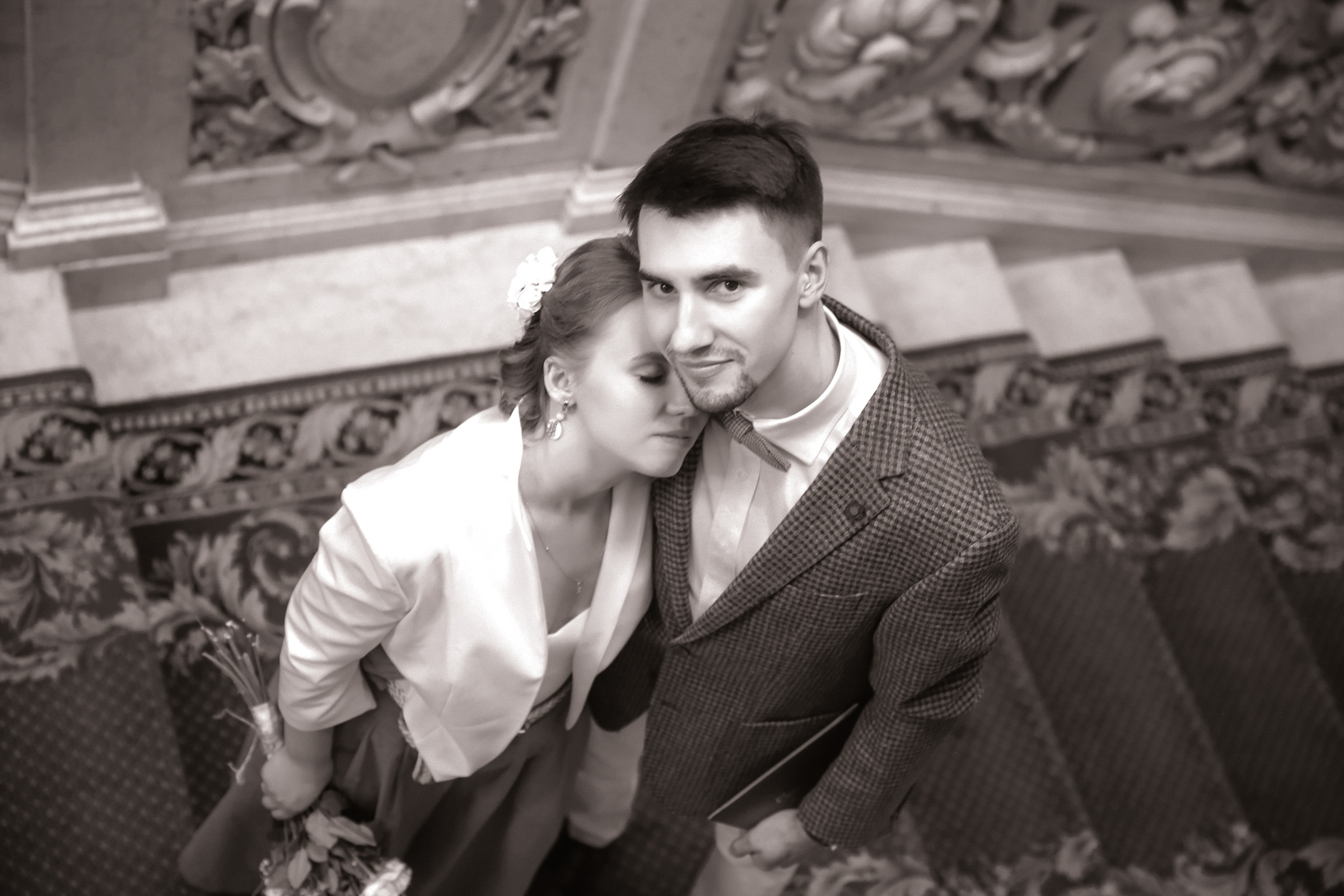 Свадьба с прогулкой по набережной. Фотограф женский и мужской портрет Санкт-Петербург