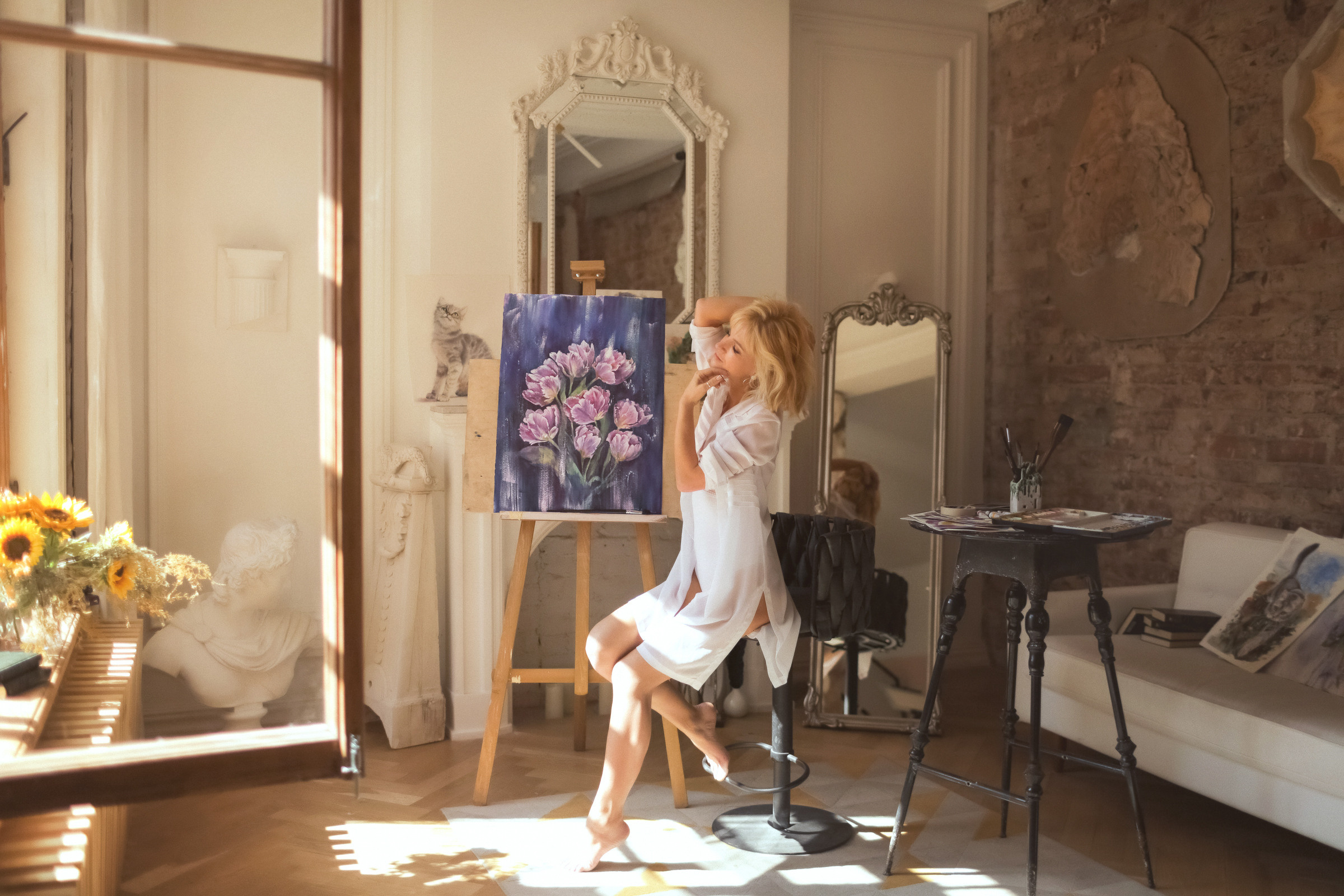 Фотосессия в нижнем белье. Фотограф женский и мужской портрет Санкт-Петербург