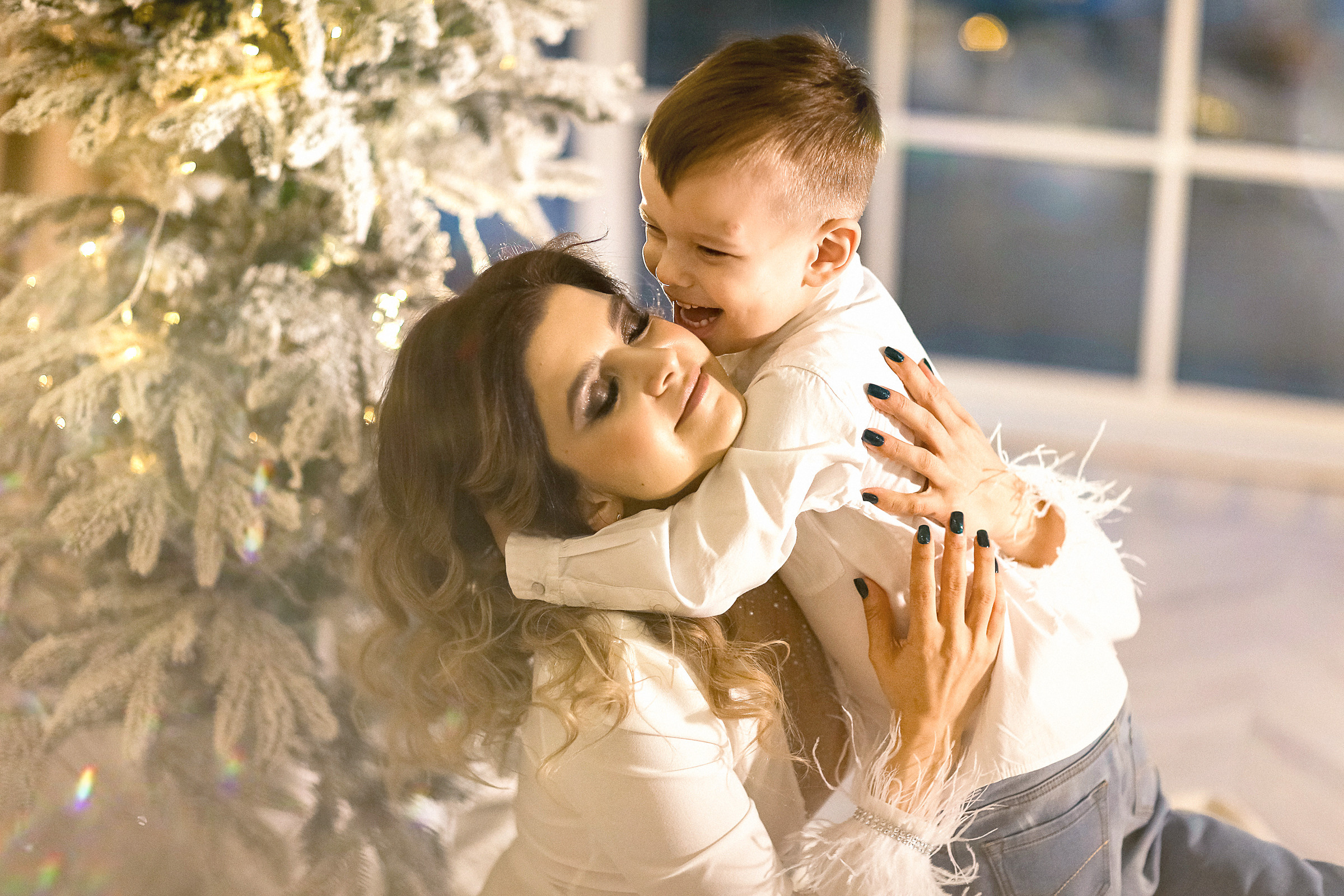 Новогодняя фотосессия с ребенком. Фотограф женский и мужской портрет Санкт-Петербург