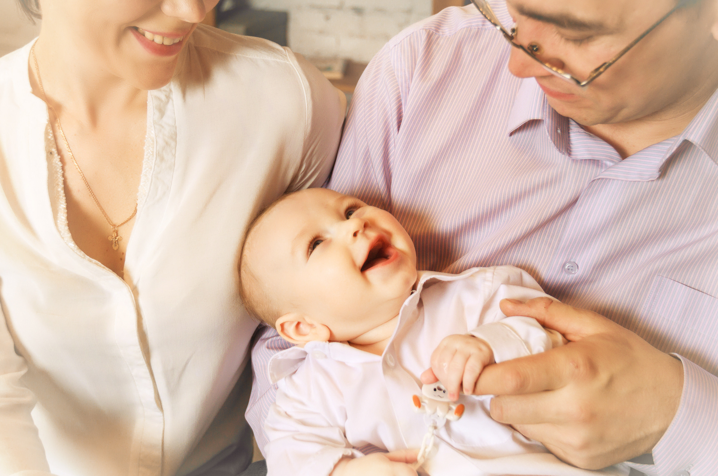 Семейная фотосессия в студии всей семьей. Фотограф женский и мужской портрет Санкт-Петербург
