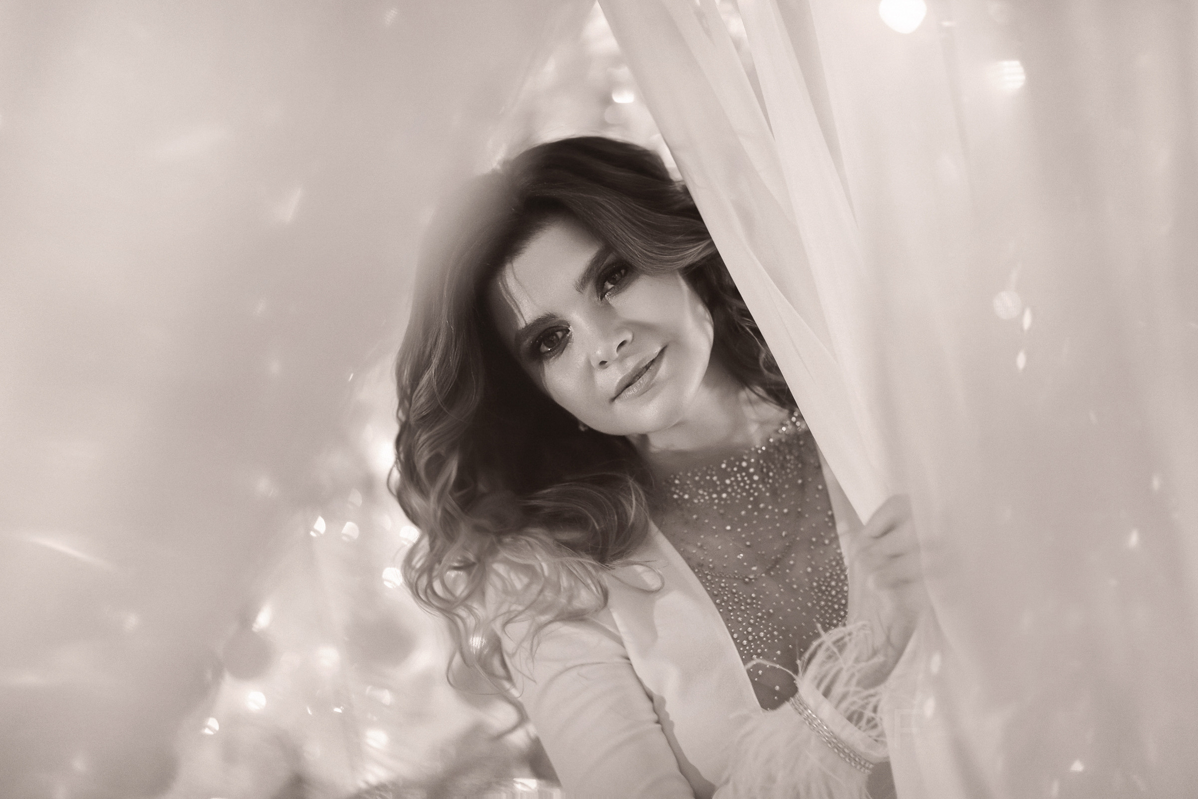 Новогодняя портретная фотосессия. Фотограф женский и мужской портрет Санкт-Петербург