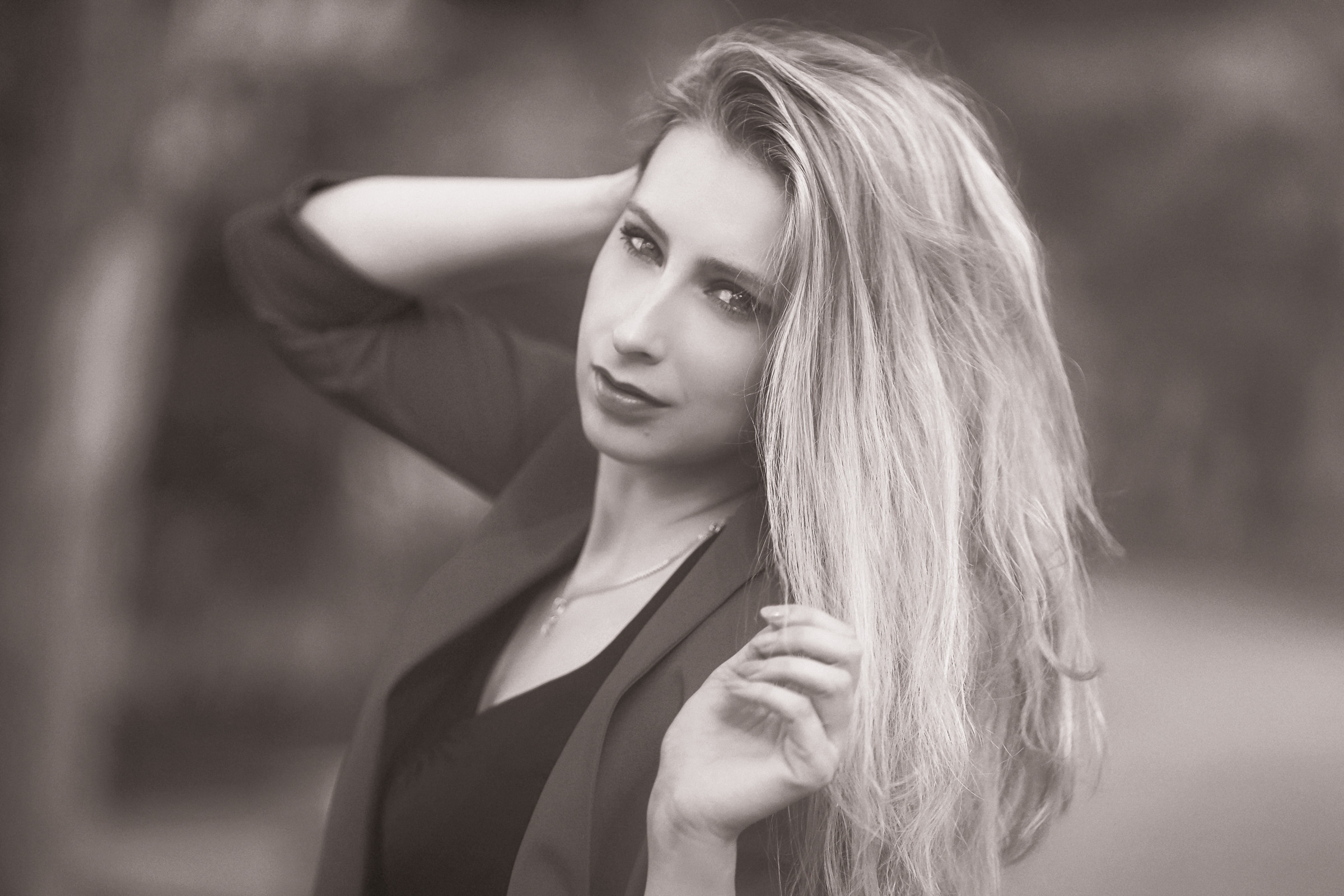 Фотосессия в городском парке. Фотограф женский и мужской портрет Санкт-Петербург