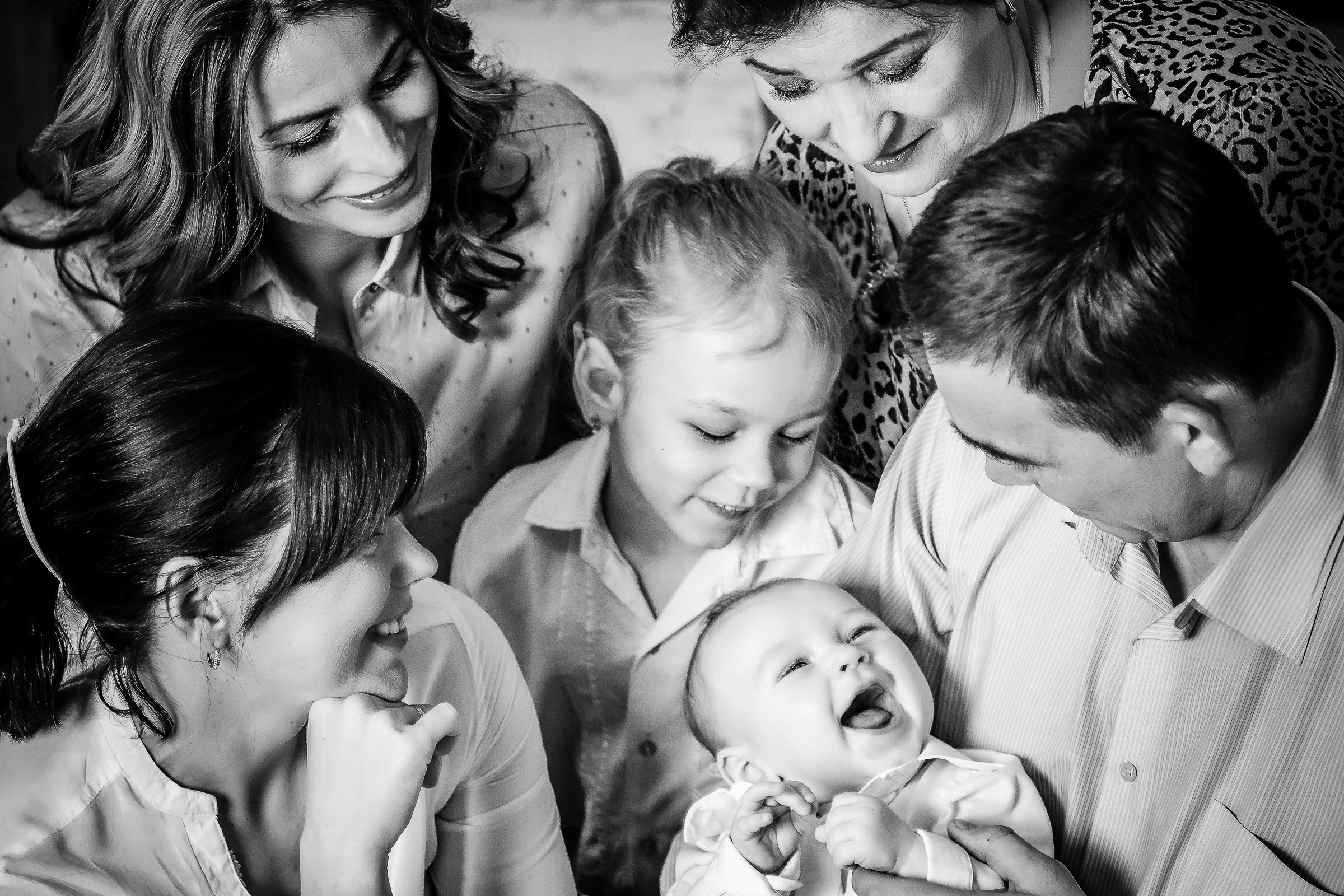 Семейная фотосессия в студии всей семьей. Фотограф женский и мужской портрет Санкт-Петербург