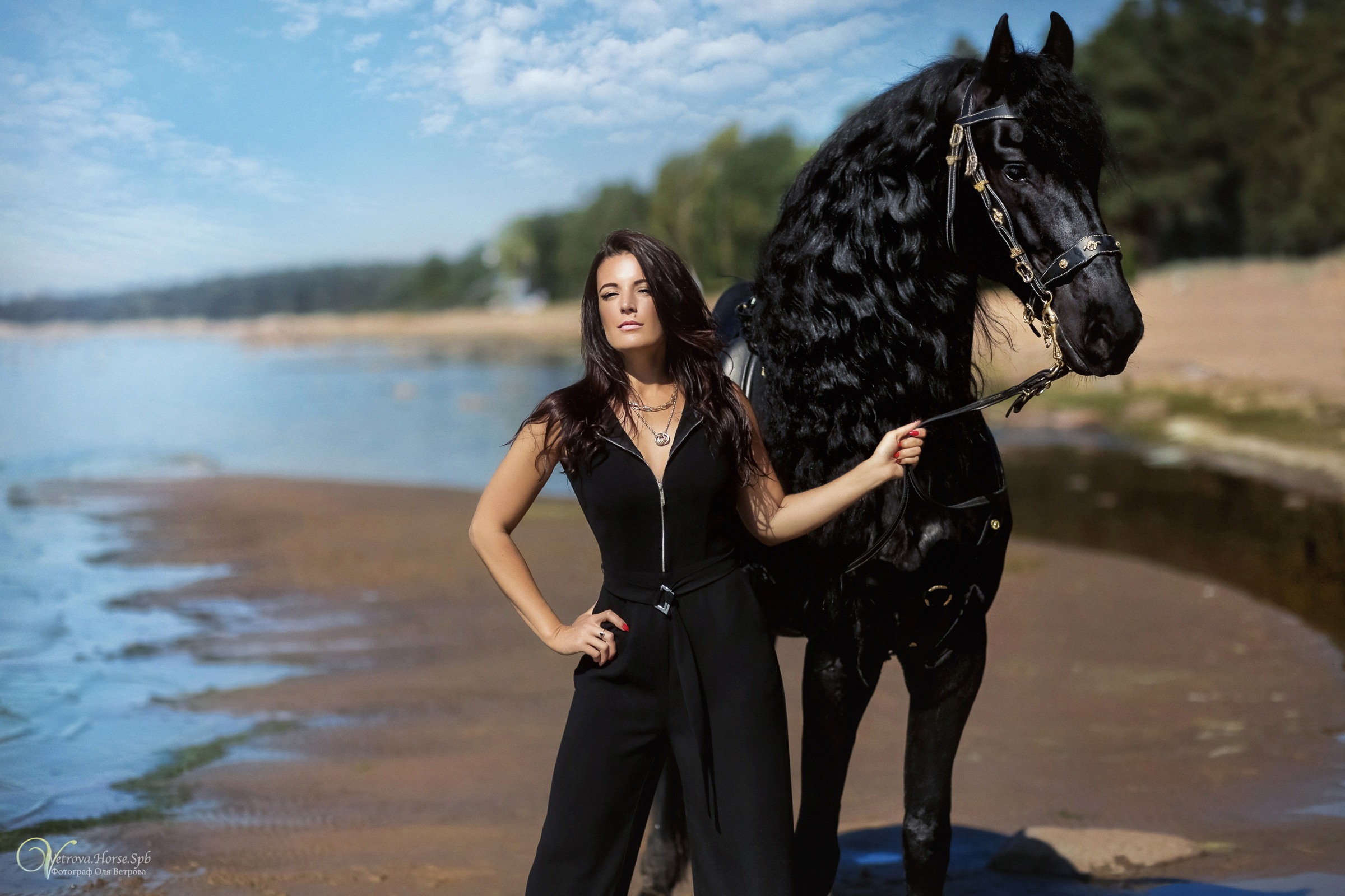 Фотосессия с фризом в СПБ. Фотограф женский и мужской портрет Санкт-Петербург