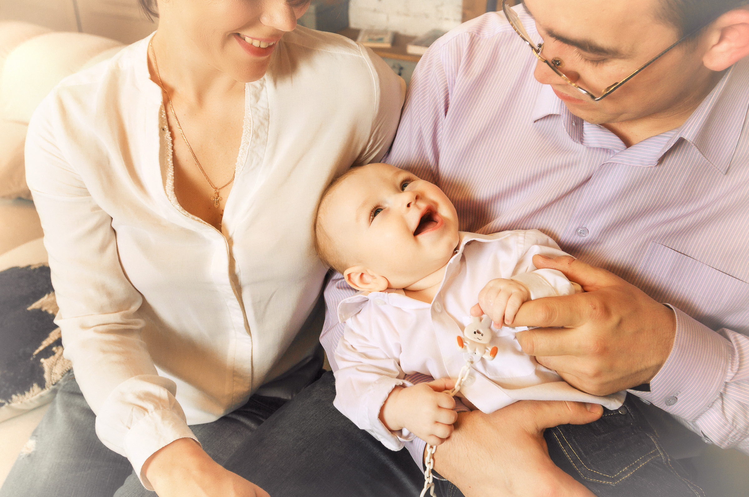 Семейная фотосессия в студии всей семьей. Фотограф женский и мужской портрет Санкт-Петербург