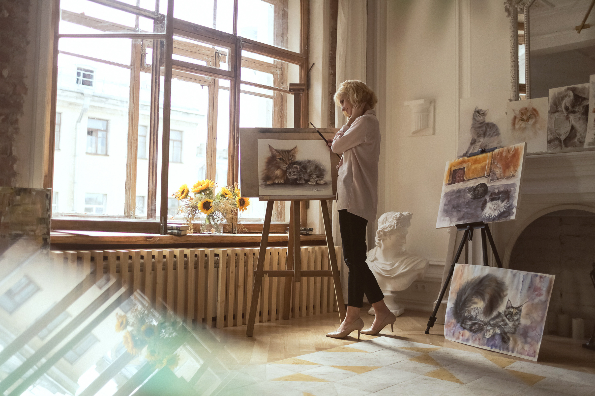 Портрет художника. Фотограф женский и мужской портрет Санкт-Петербург