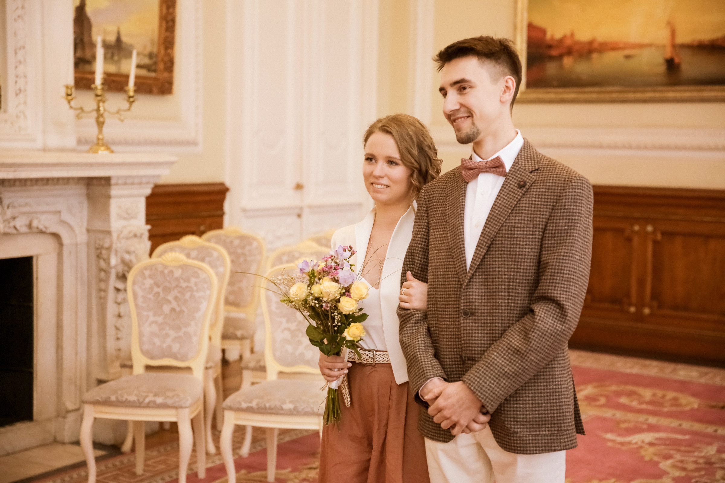 Свадьба с прогулкой по набережной. Фотограф женский и мужской портрет Санкт-Петербург