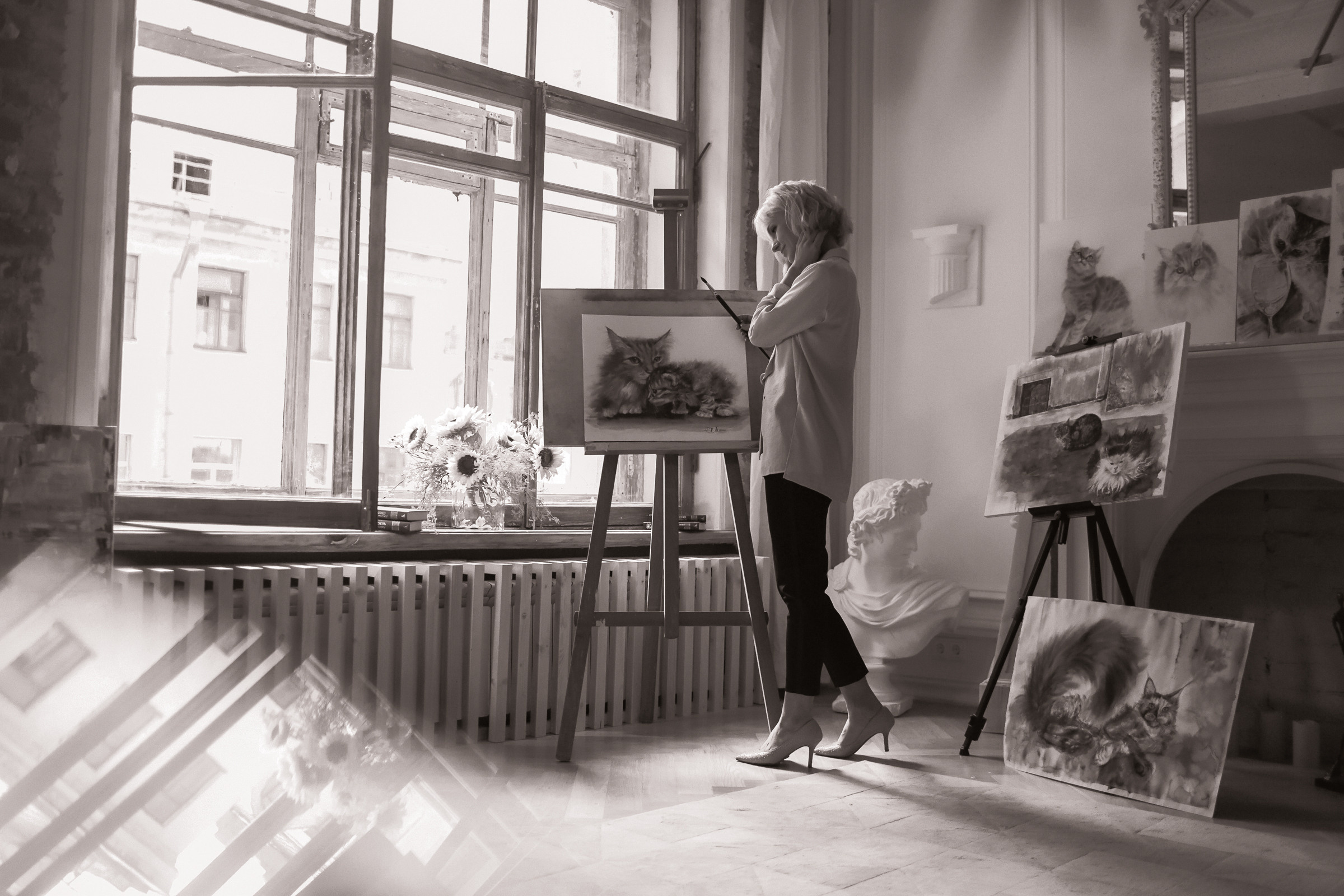 Портрет художника. Фотограф женский и мужской портрет Санкт-Петербург