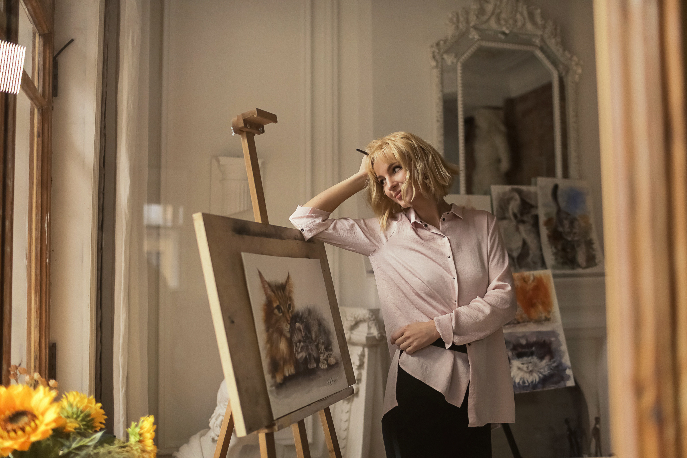 Портрет художника. Фотограф женский и мужской портрет Санкт-Петербург