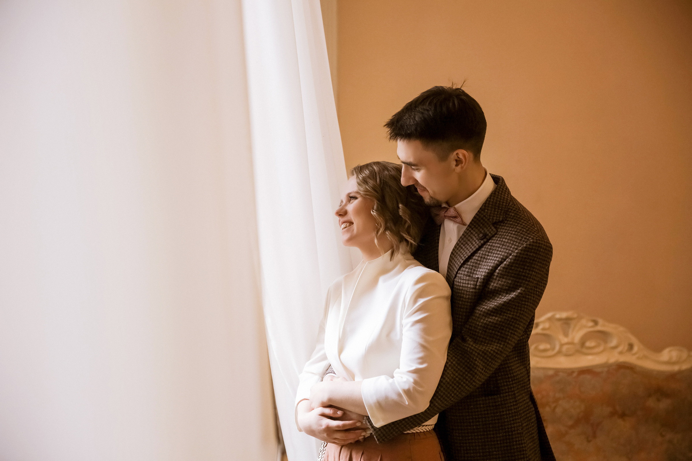 Свадьба с прогулкой по набережной. Фотограф женский и мужской портрет Санкт-Петербург