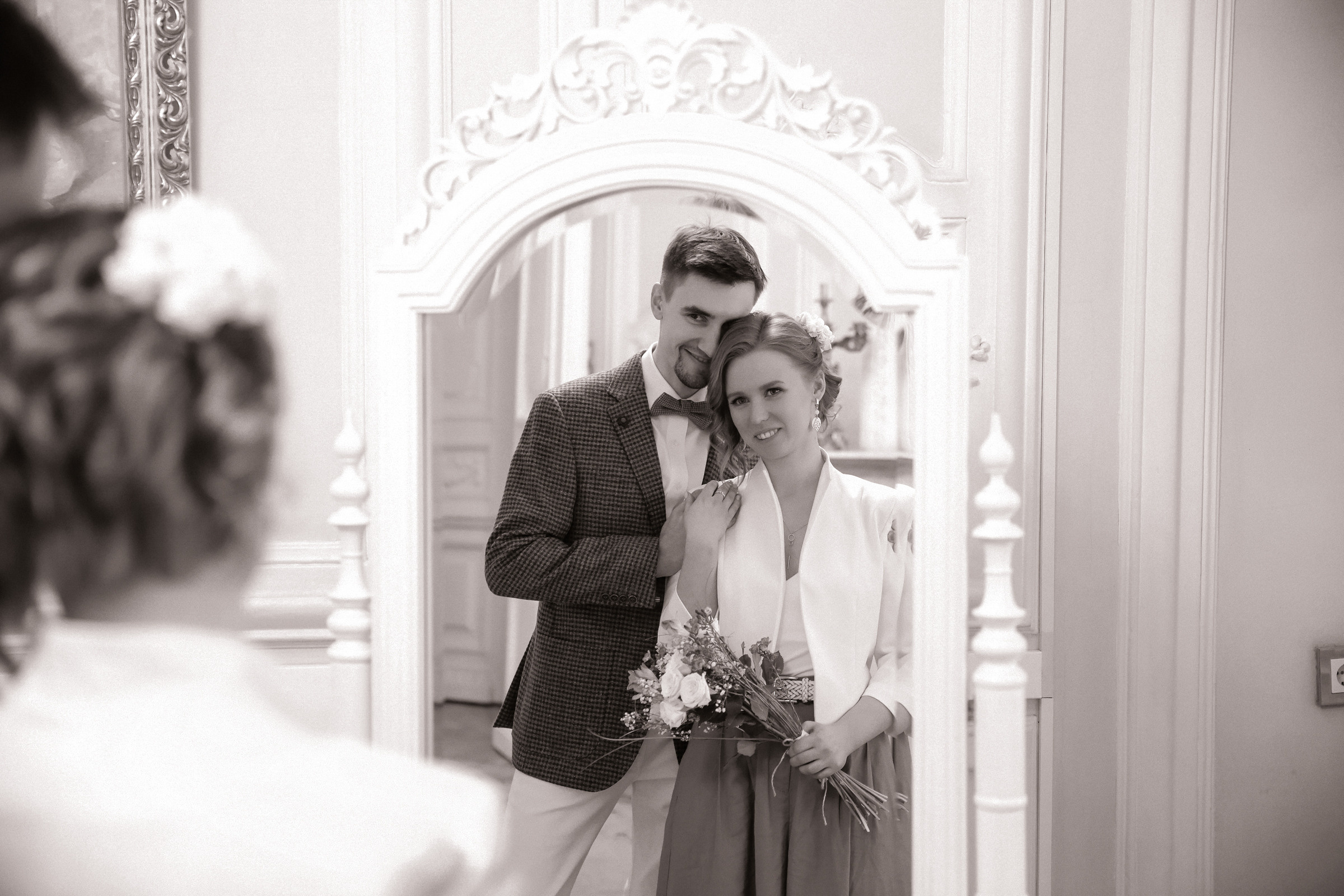 Свадьба с прогулкой по набережной. Фотограф женский и мужской портрет Санкт-Петербург