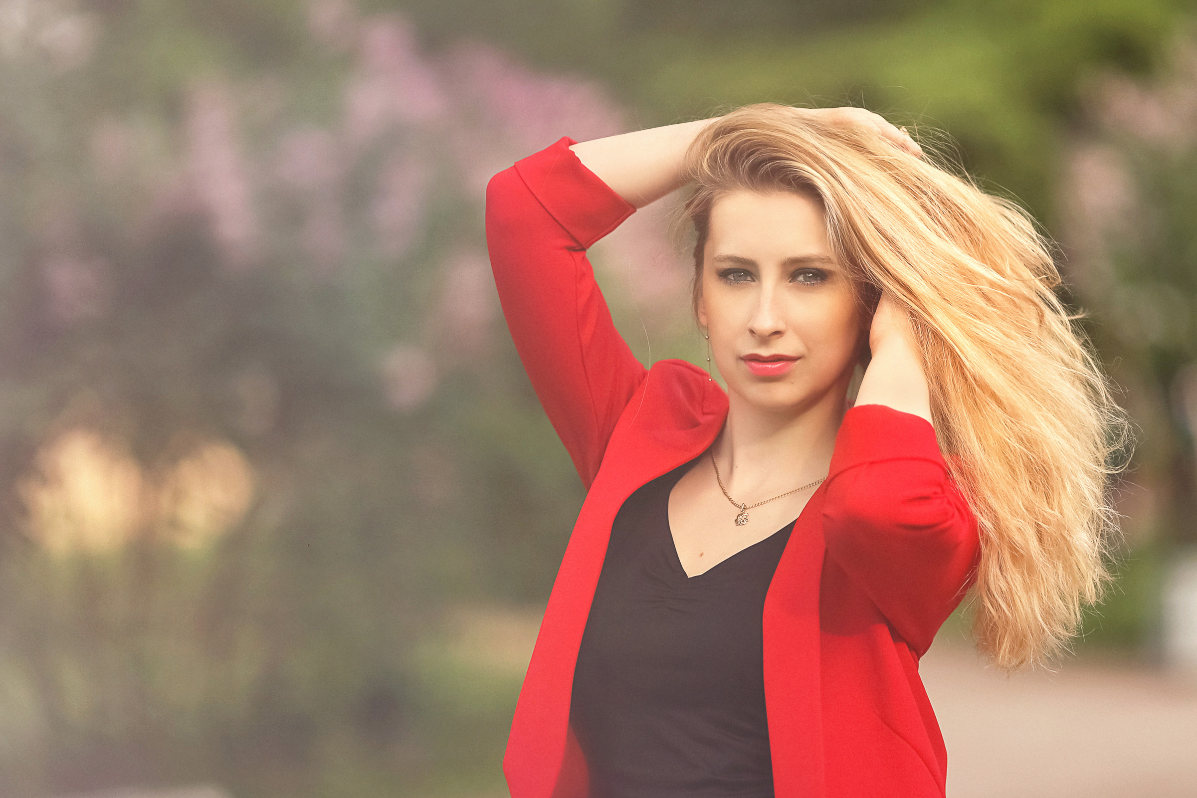 Фотосессия в городском парке. Фотограф женский и мужской портрет Санкт-Петербург