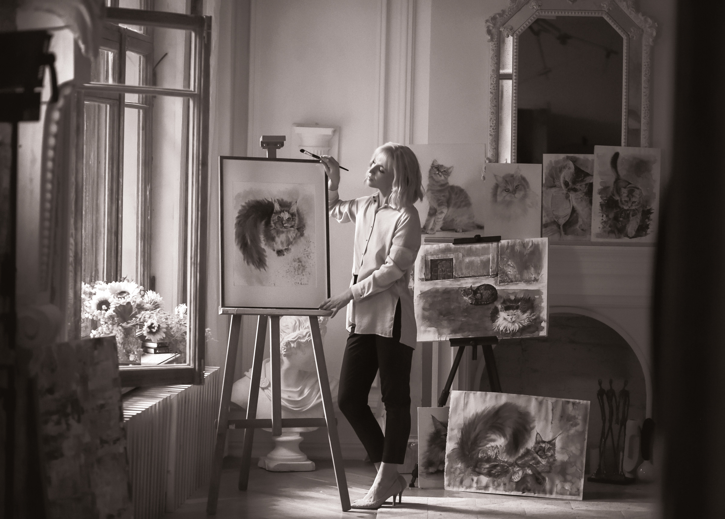 Портрет художника. Фотограф женский и мужской портрет Санкт-Петербург