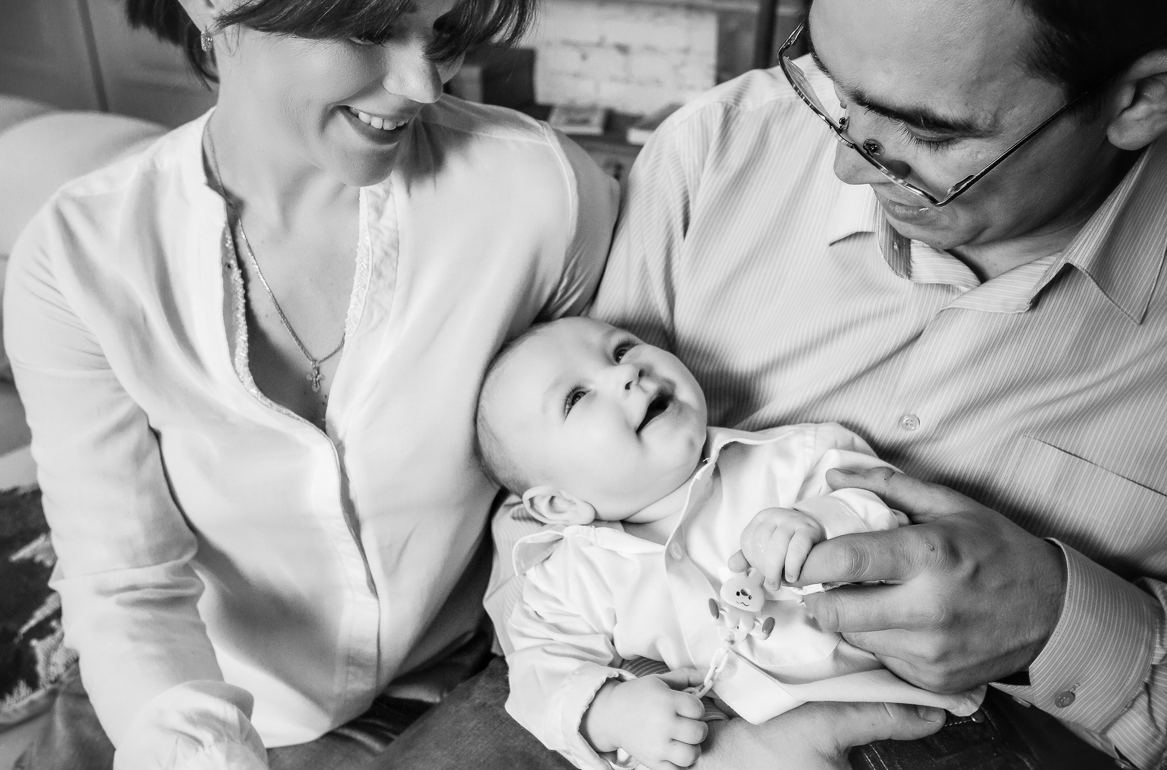 Семейная фотосессия в студии всей семьей. Фотограф женский и мужской портрет Санкт-Петербург