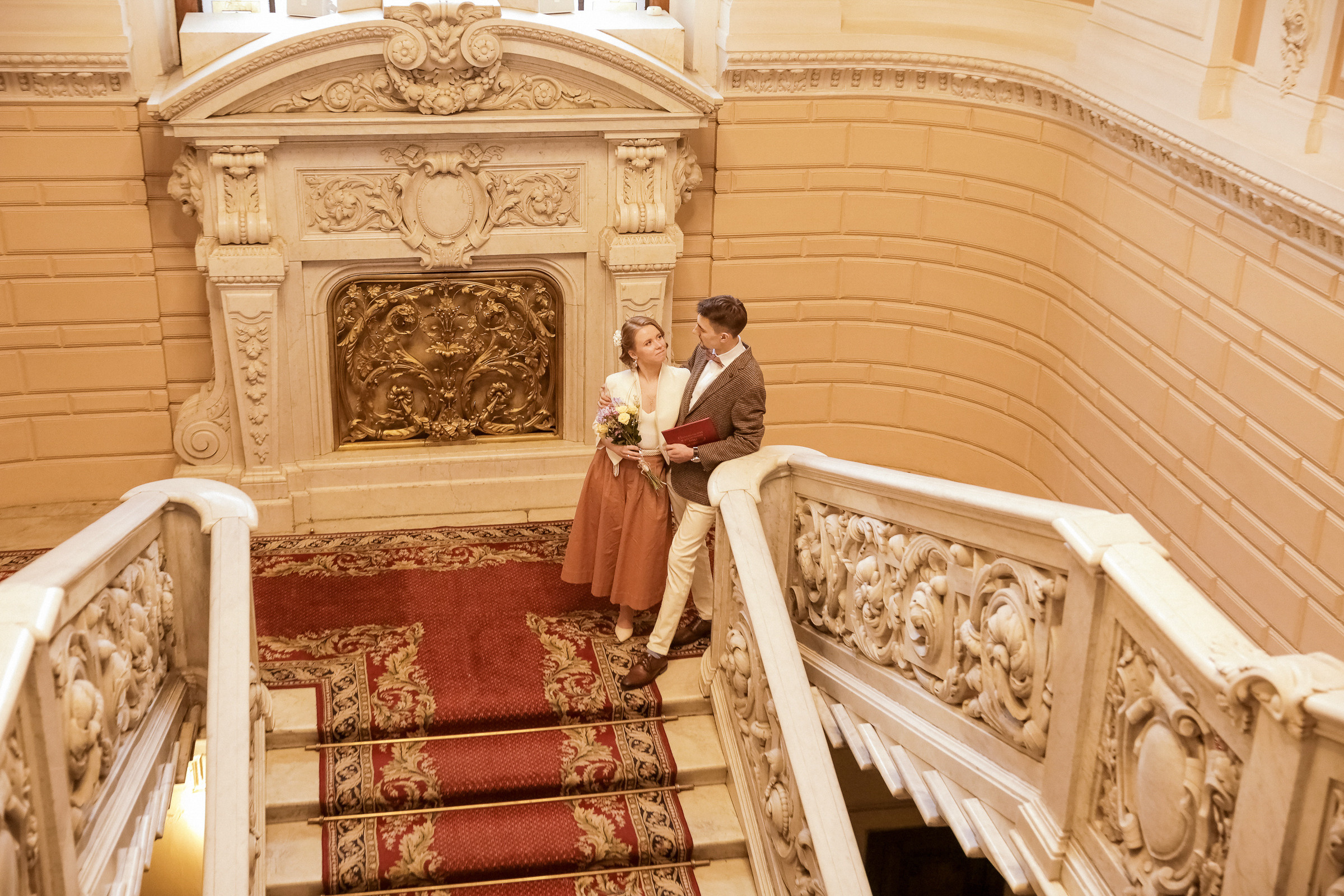 Свадьба с прогулкой по набережной. Фотограф женский и мужской портрет Санкт-Петербург