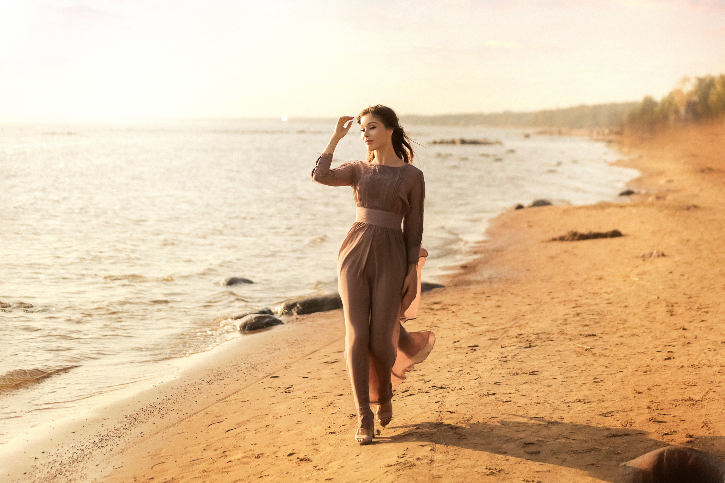 Фотосессия на заливе. Фотограф женский и мужской портрет Санкт-Петербург