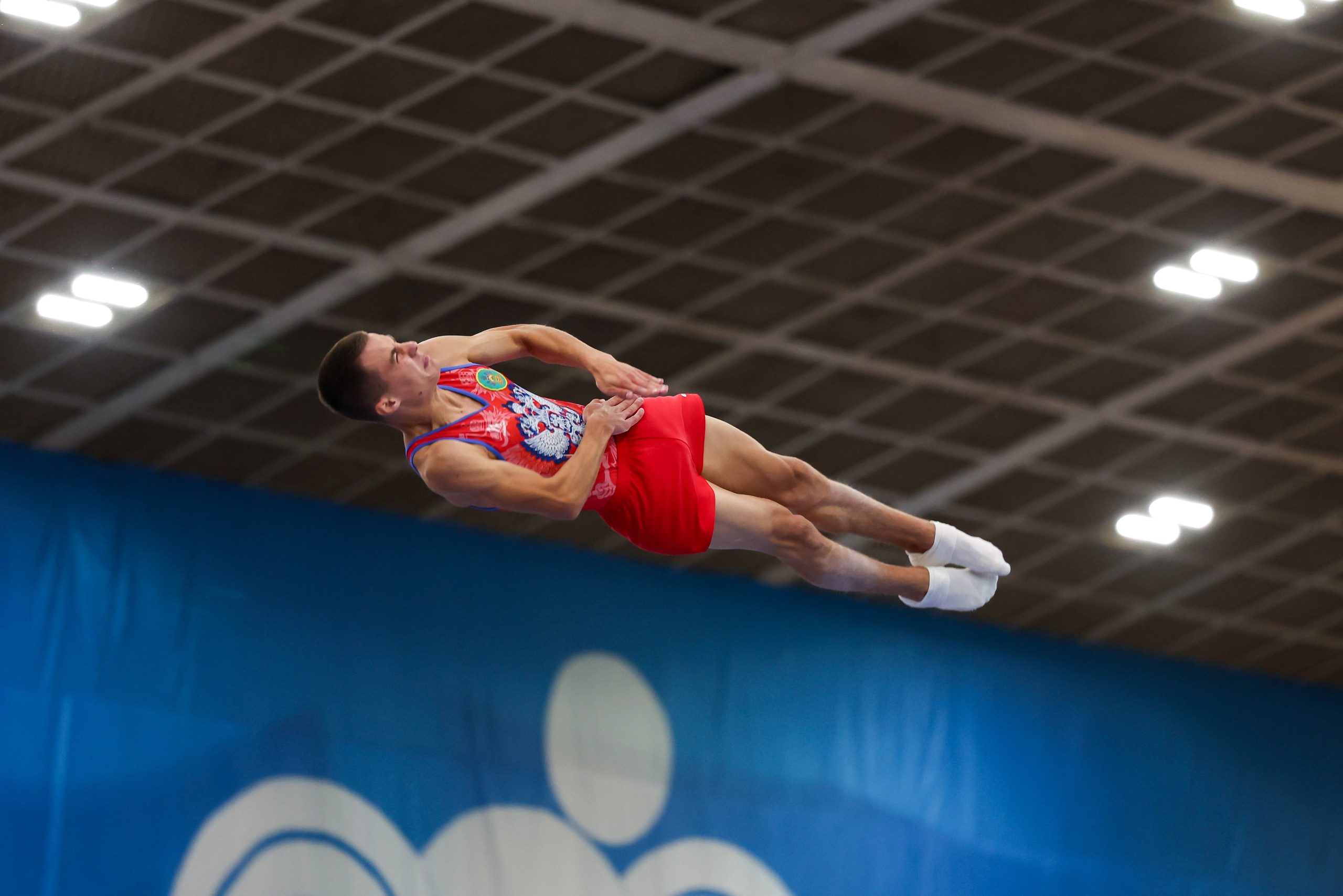 Командный чемпионат России по прыжкам на батуте 20-23.09.2024 года. Спортивный и репортажный фотограф Антон Тереханов