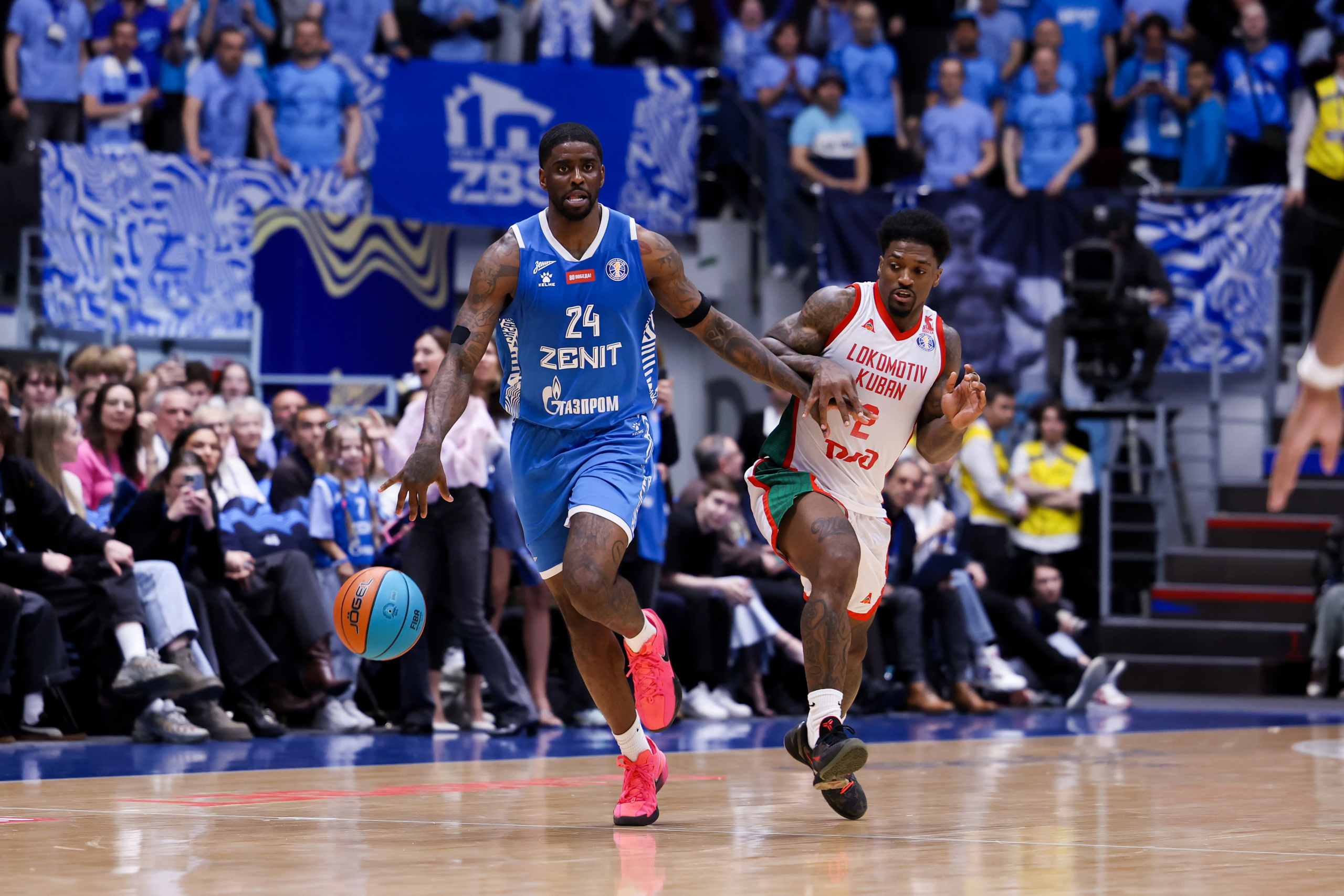 БК Зенит — БК Локомотив-Кубань 07.05.2025. Спортивный и репортажный фотограф Антон Тереханов