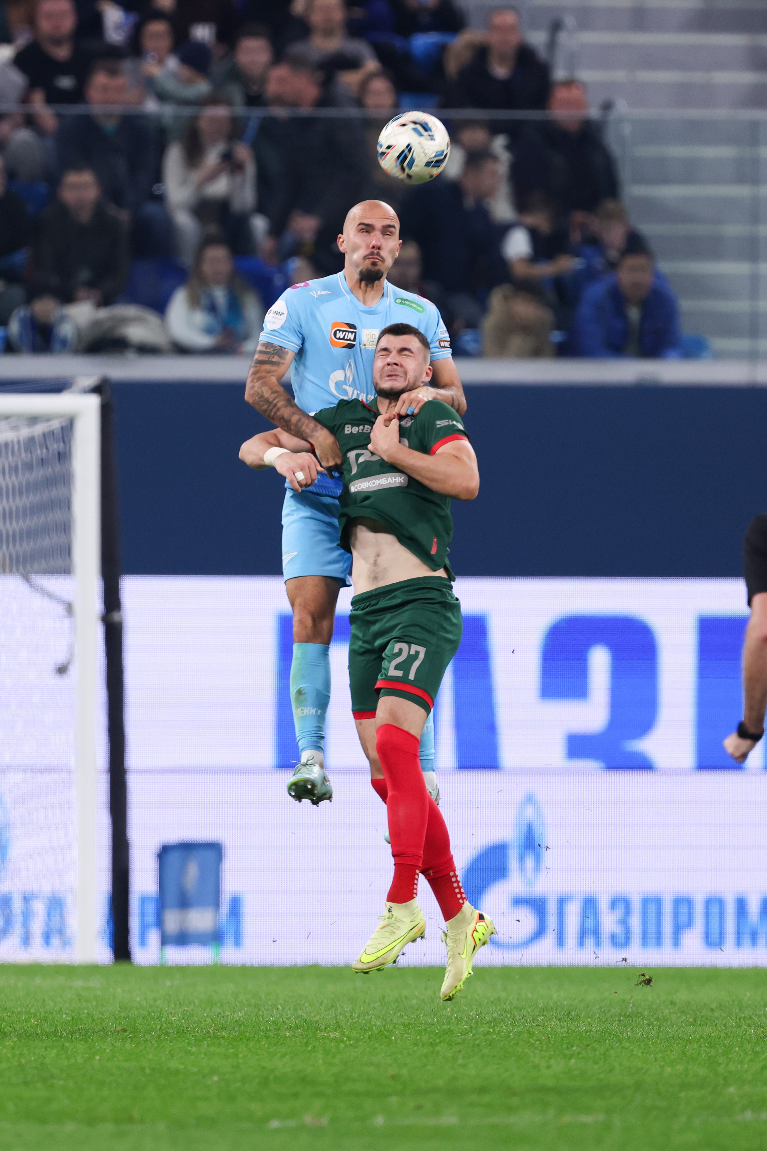 ФК «Зенит» — ФК «Локомотив» 14 тур РПЛ 01.11.2025. Спортивный и репортажный фотограф Антон Тереханов