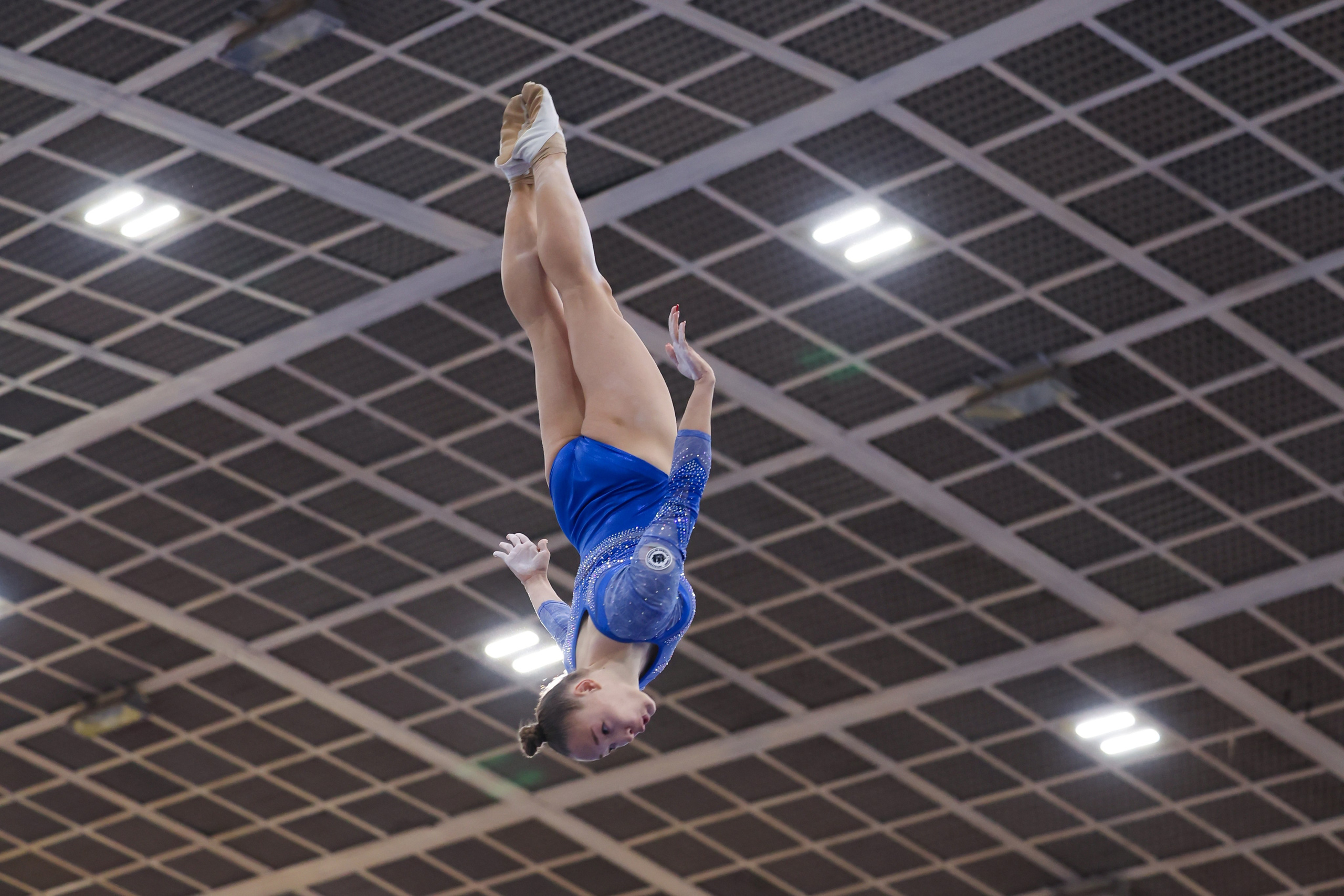 Командный чемпионат России по прыжкам на батуте 20-23.09.2024 года. Спортивный и репортажный фотограф Антон Тереханов