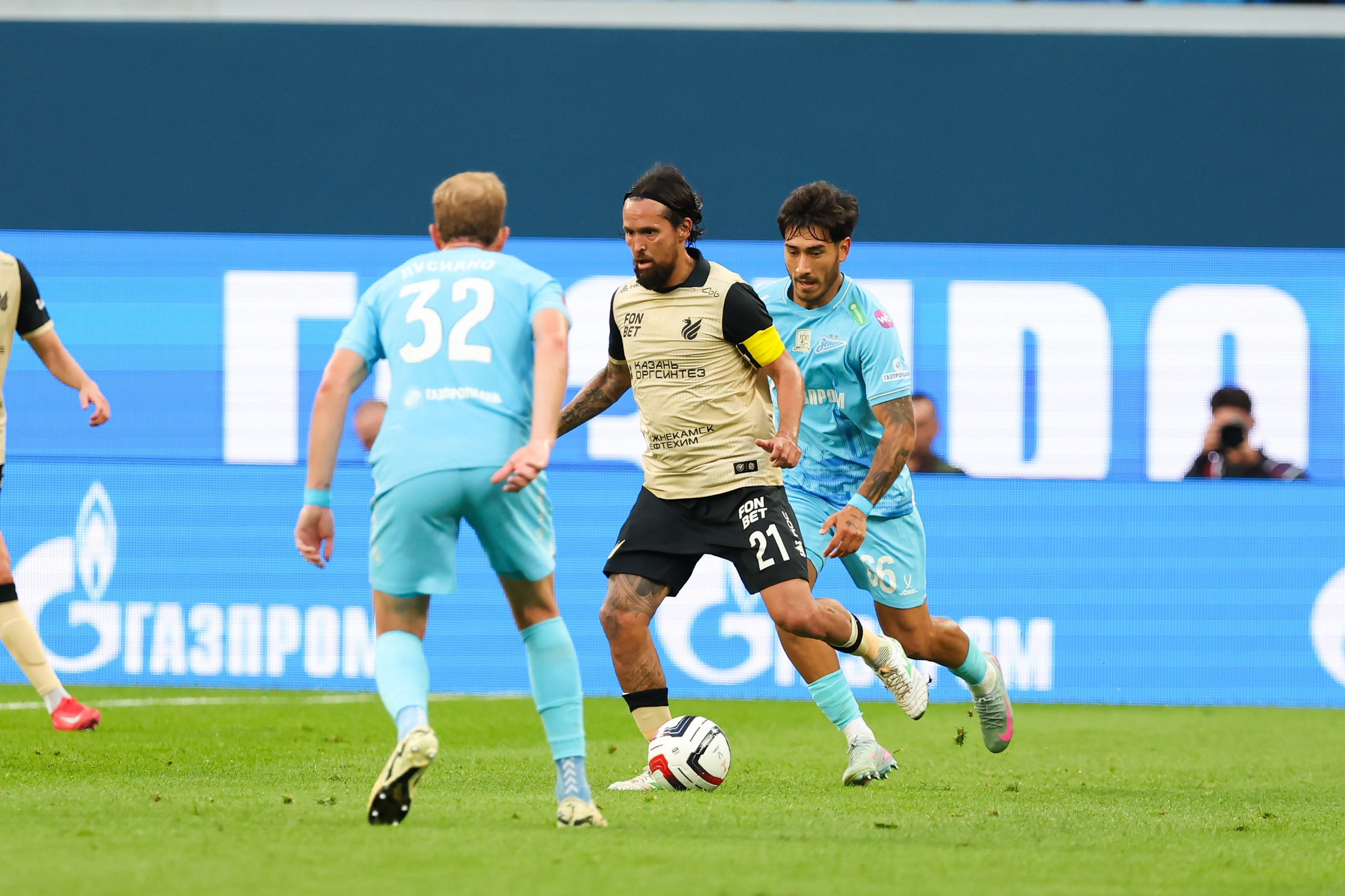 ФК Зенит — ФК Рубин Кубок России 2025/26 12.08.2025. Спортивный и репортажный фотограф Антон Тереханов