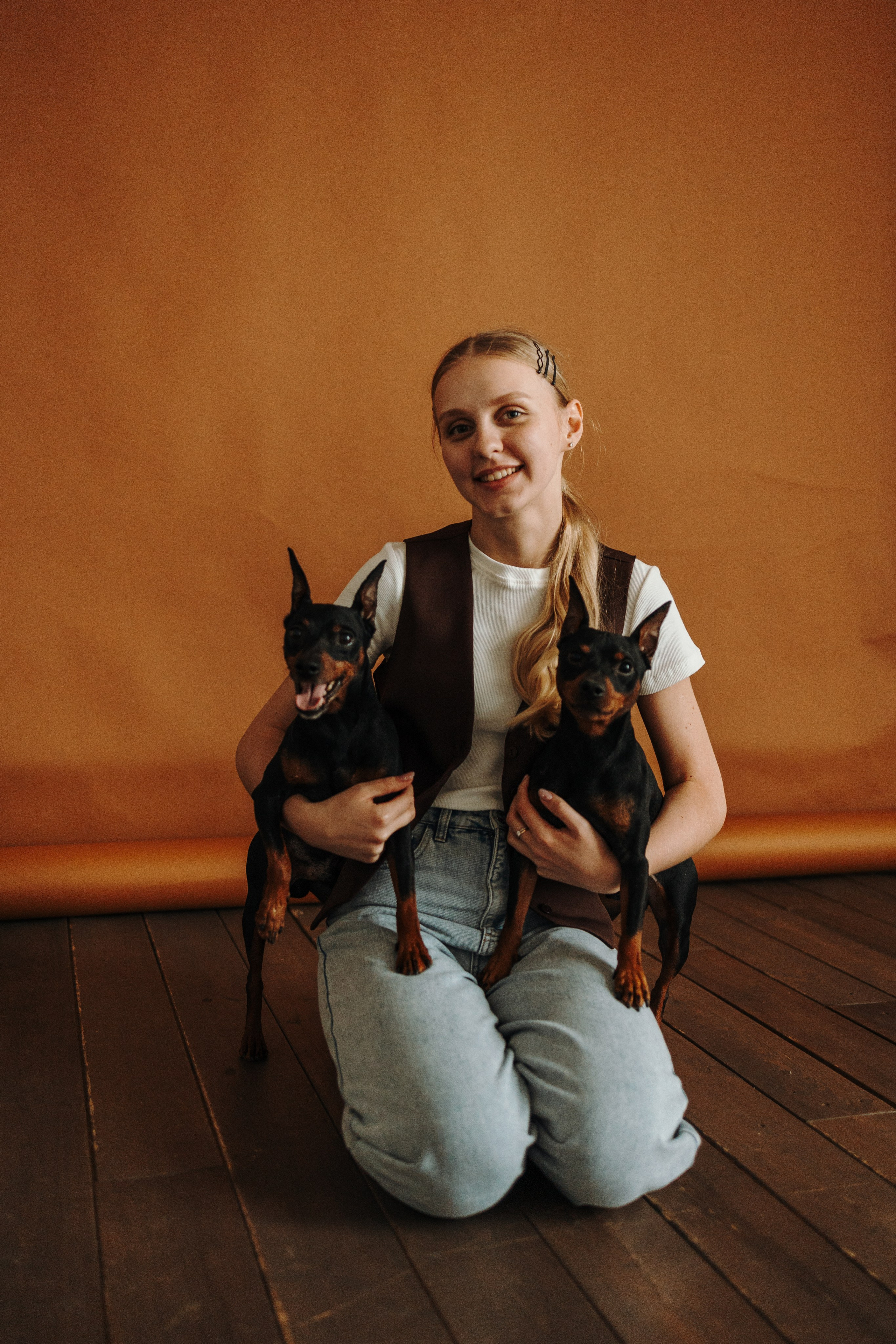 Катя и ее мальчики. Фотограф — Анималист | Санкт-Петербург