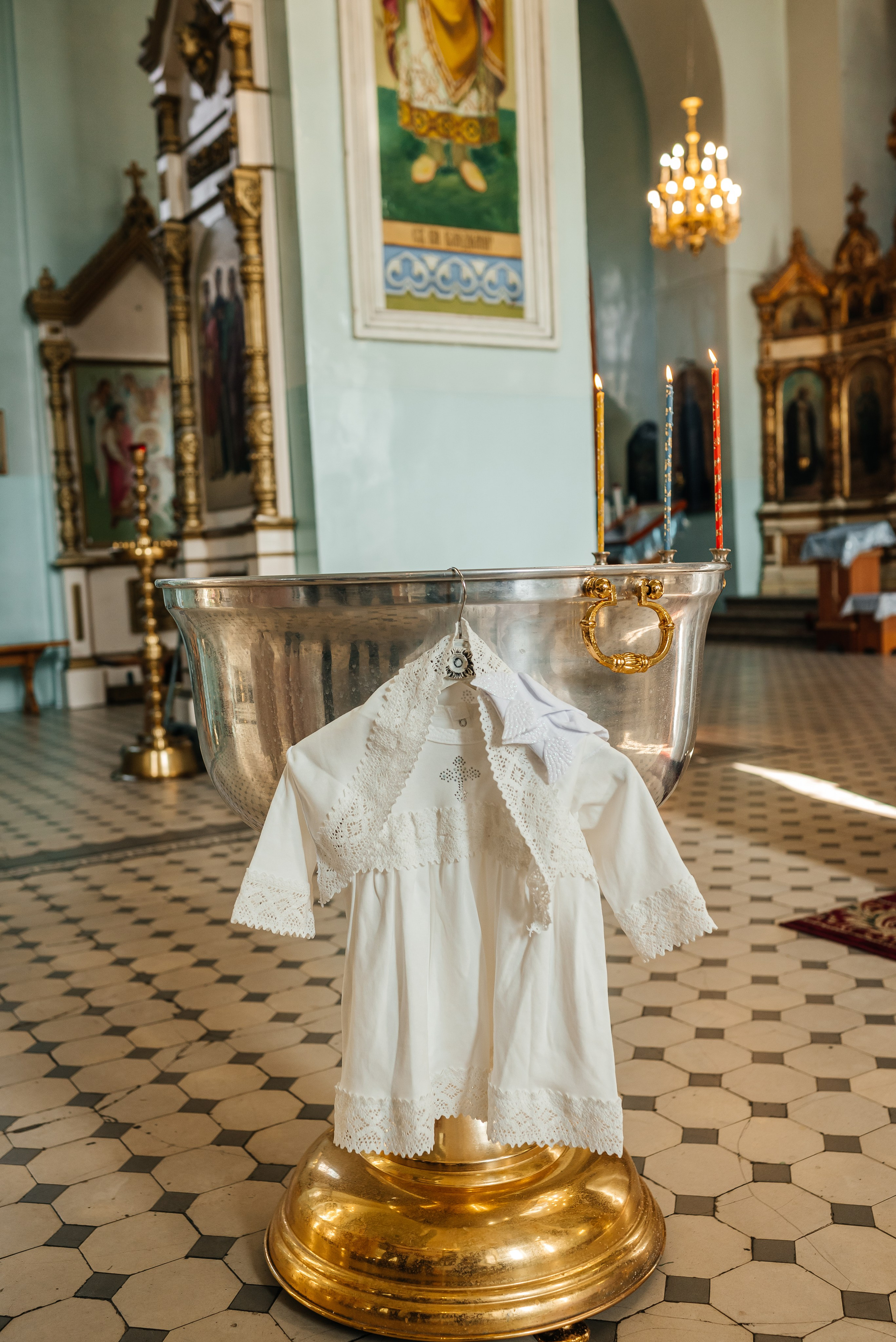 Крещение в Храме Успения Пресвятой Богородицы Гундоровский. Фотограф в Каменске-Шахтинском и парке Лога Ольга Сагал