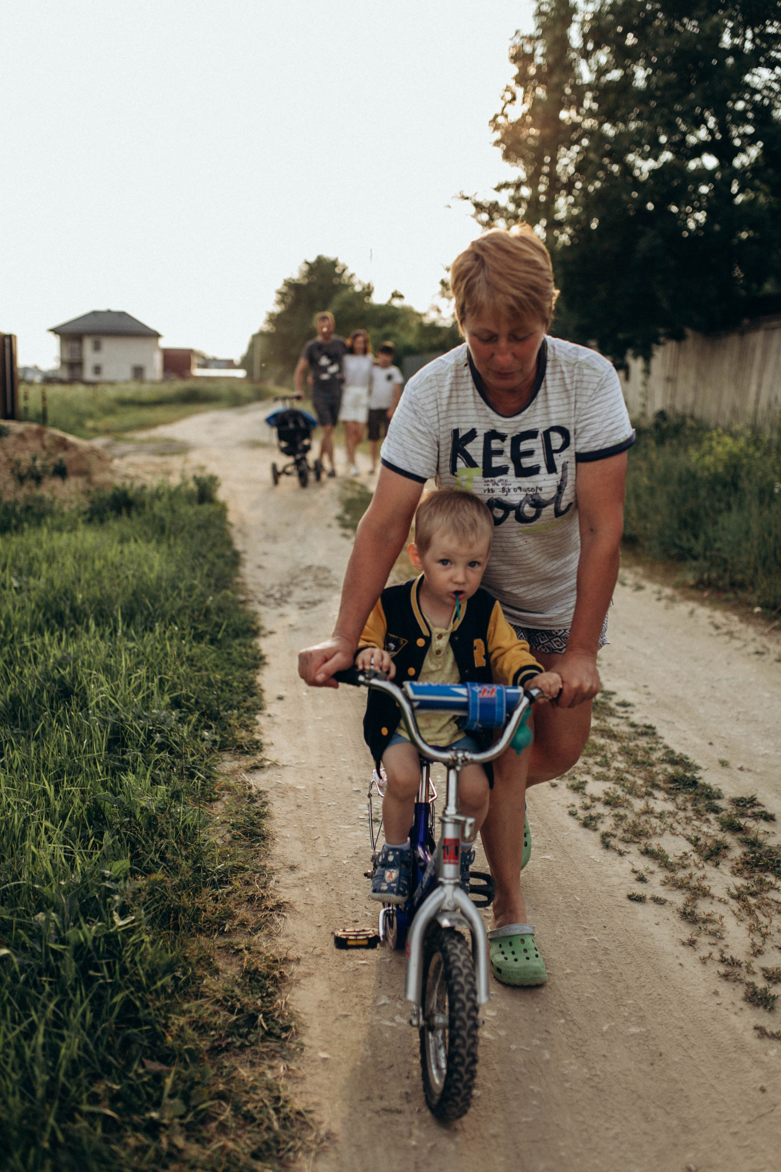 У бабушки в деревне. Фотограф новорожденных Серпухов, Протвино, Москва I Марина Бурмистрова