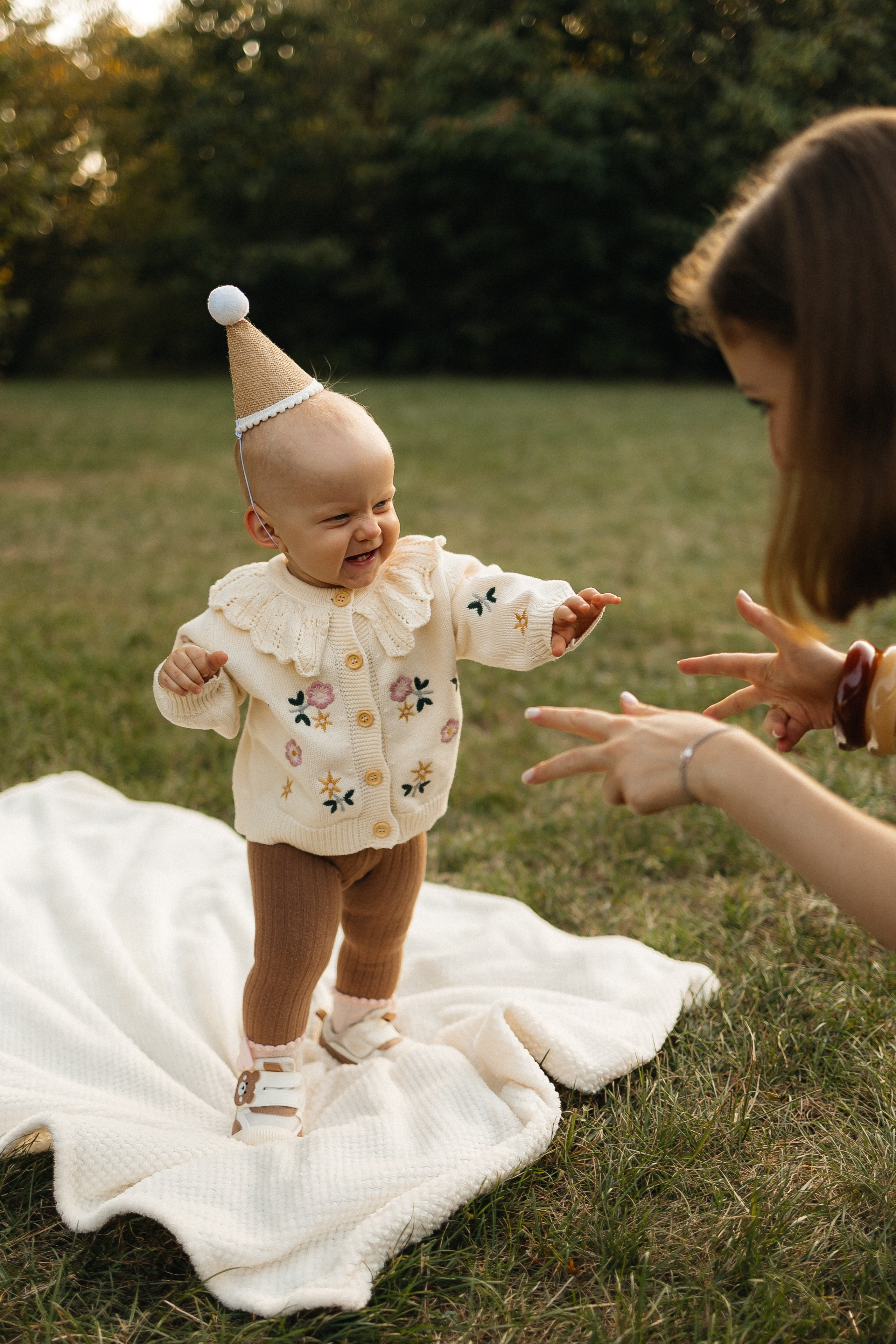 К годику Полины — дендрарий. Семейный фотограф в Краснодаре Храмова Анна
