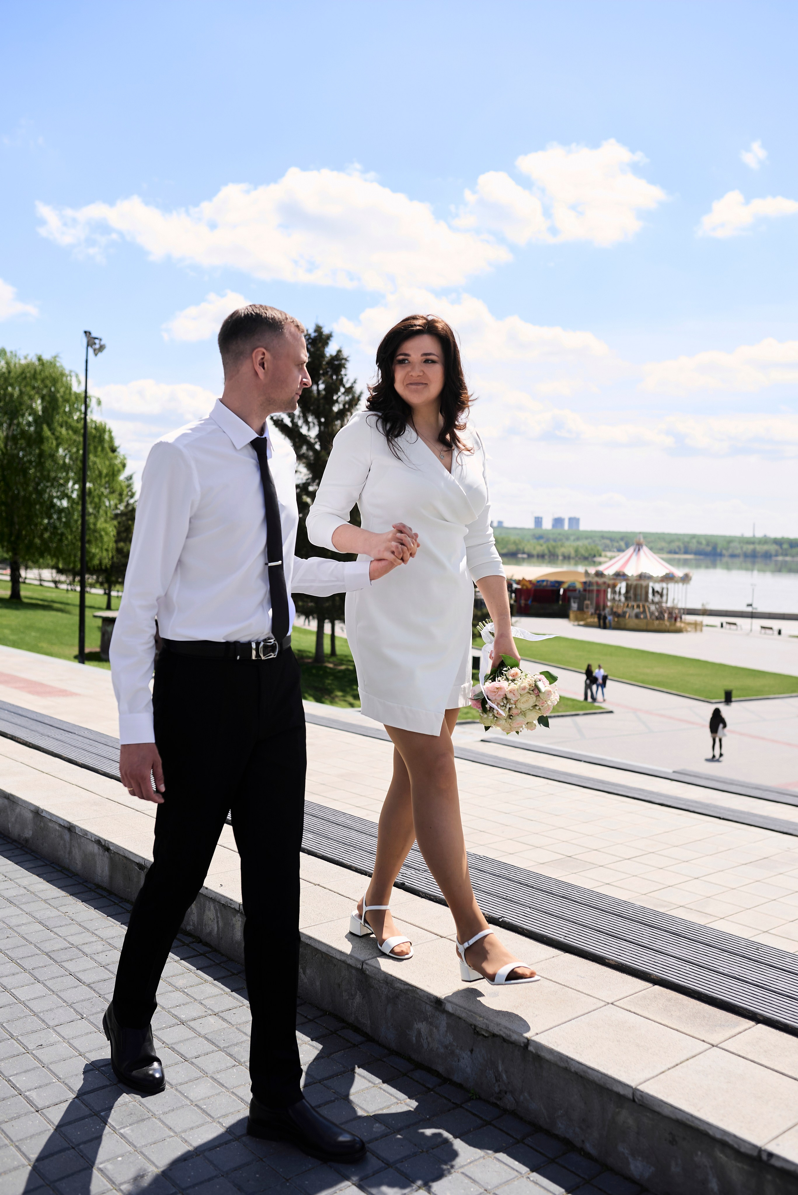 Свадебная прогулка Дмитрий&Лилия. Фотограф в Новосибирске Анастасия Курто