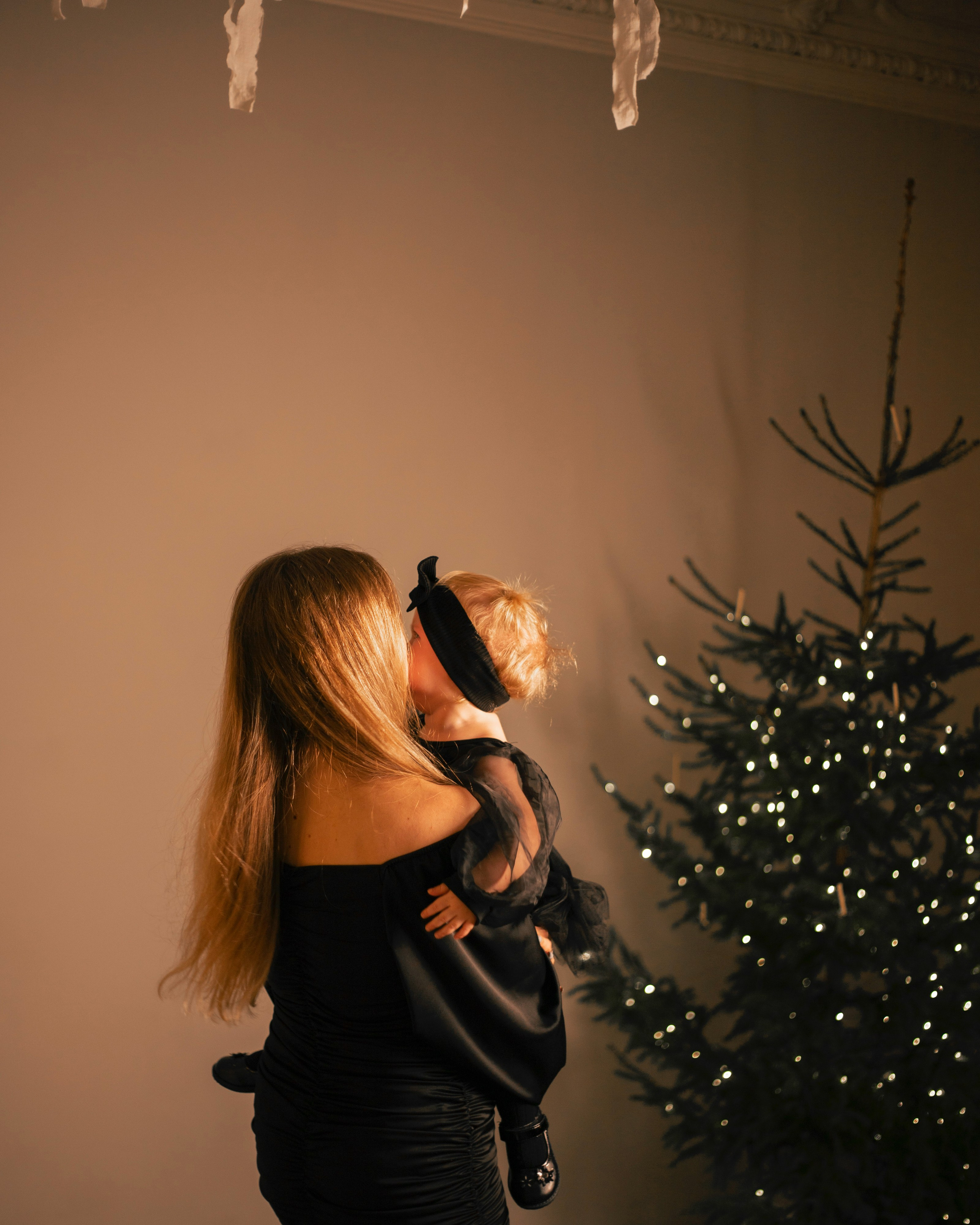 Новогодняя съёмка в фотостудии