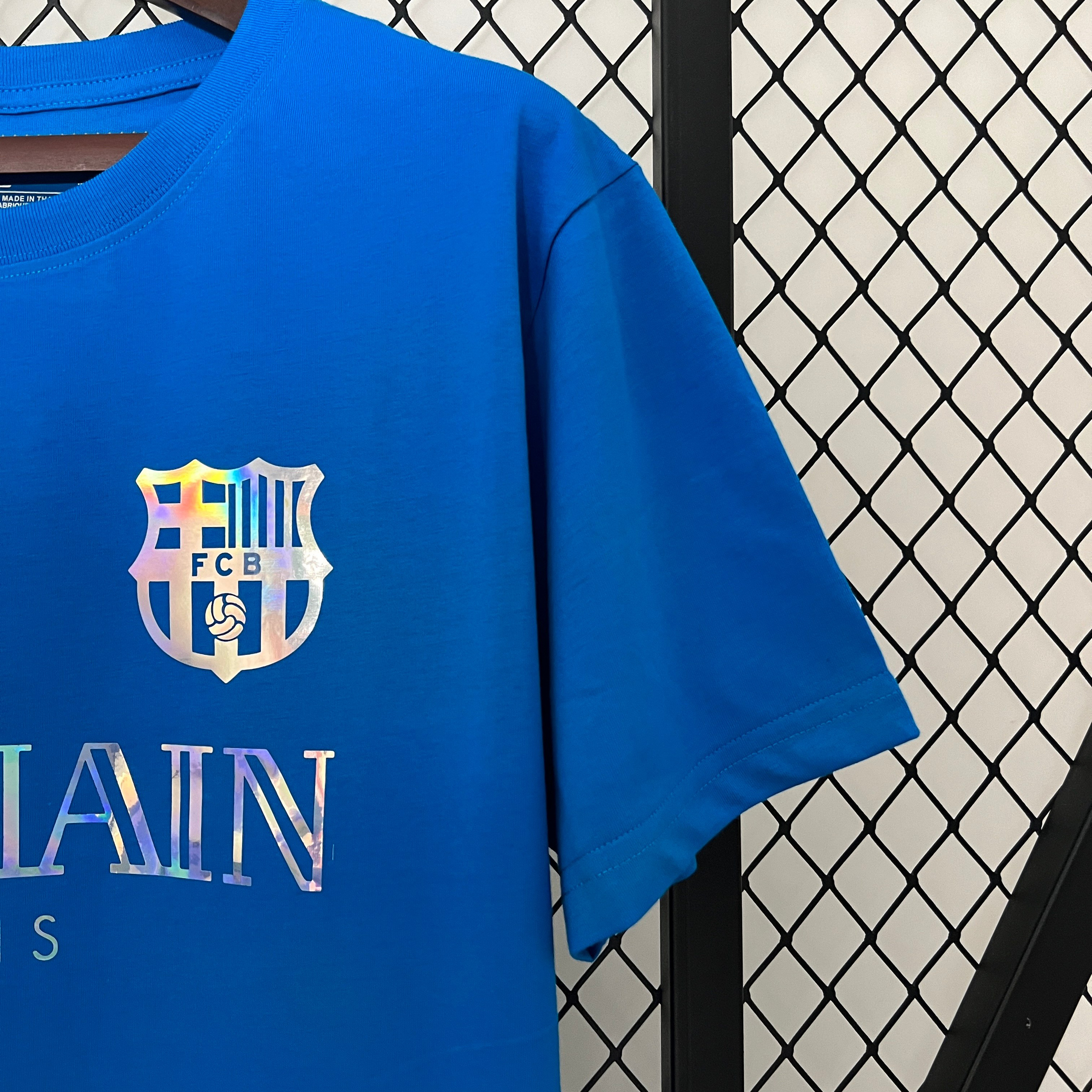 Купить футболку Barca Balmain 2024. Футбольный магазин — ssw_magazin