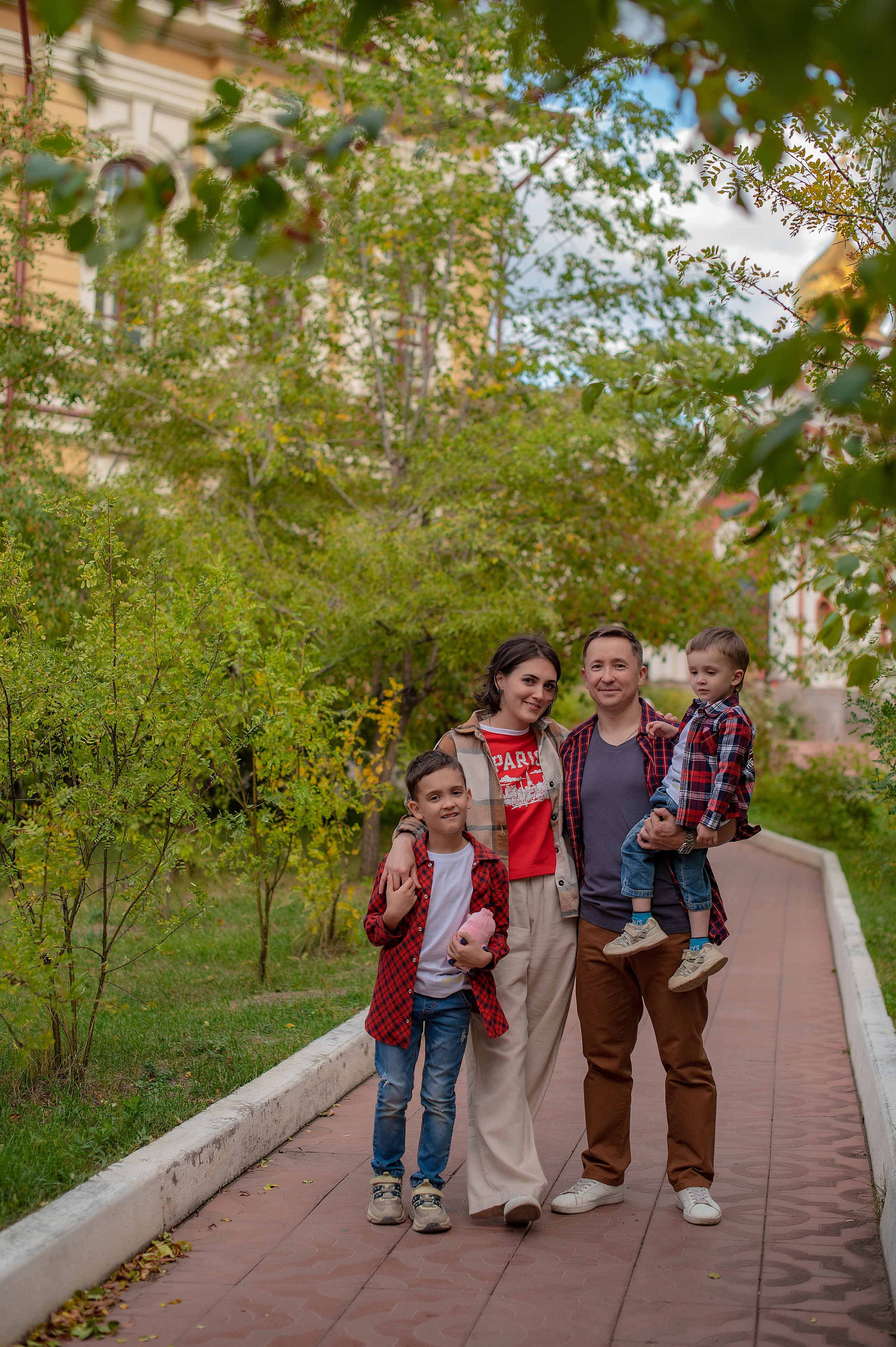 Семья Игоря и Екатерины. Фотограф Виктория Воронина