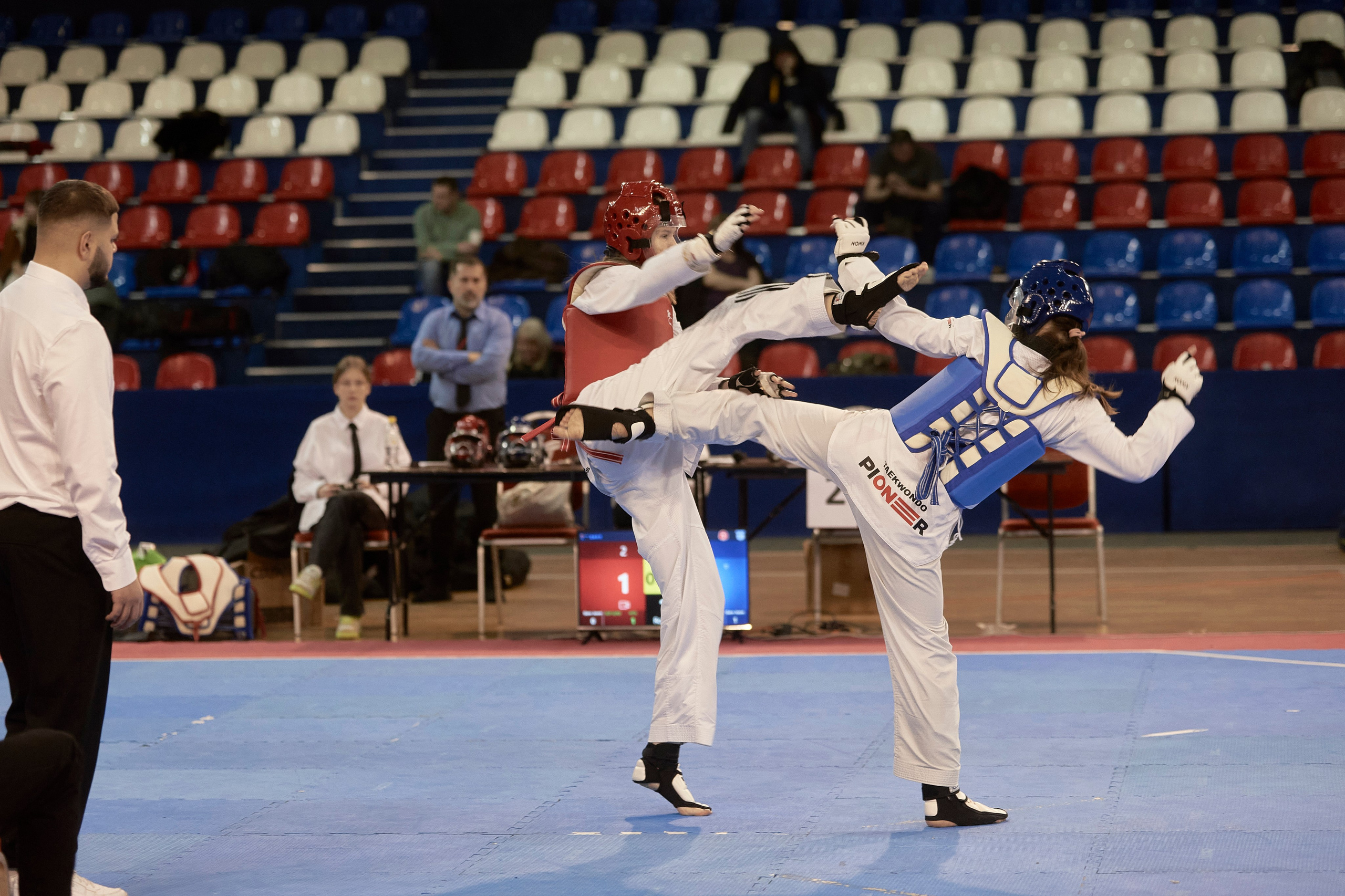 Taekwondo kids. Фотограф Наталья Леонова