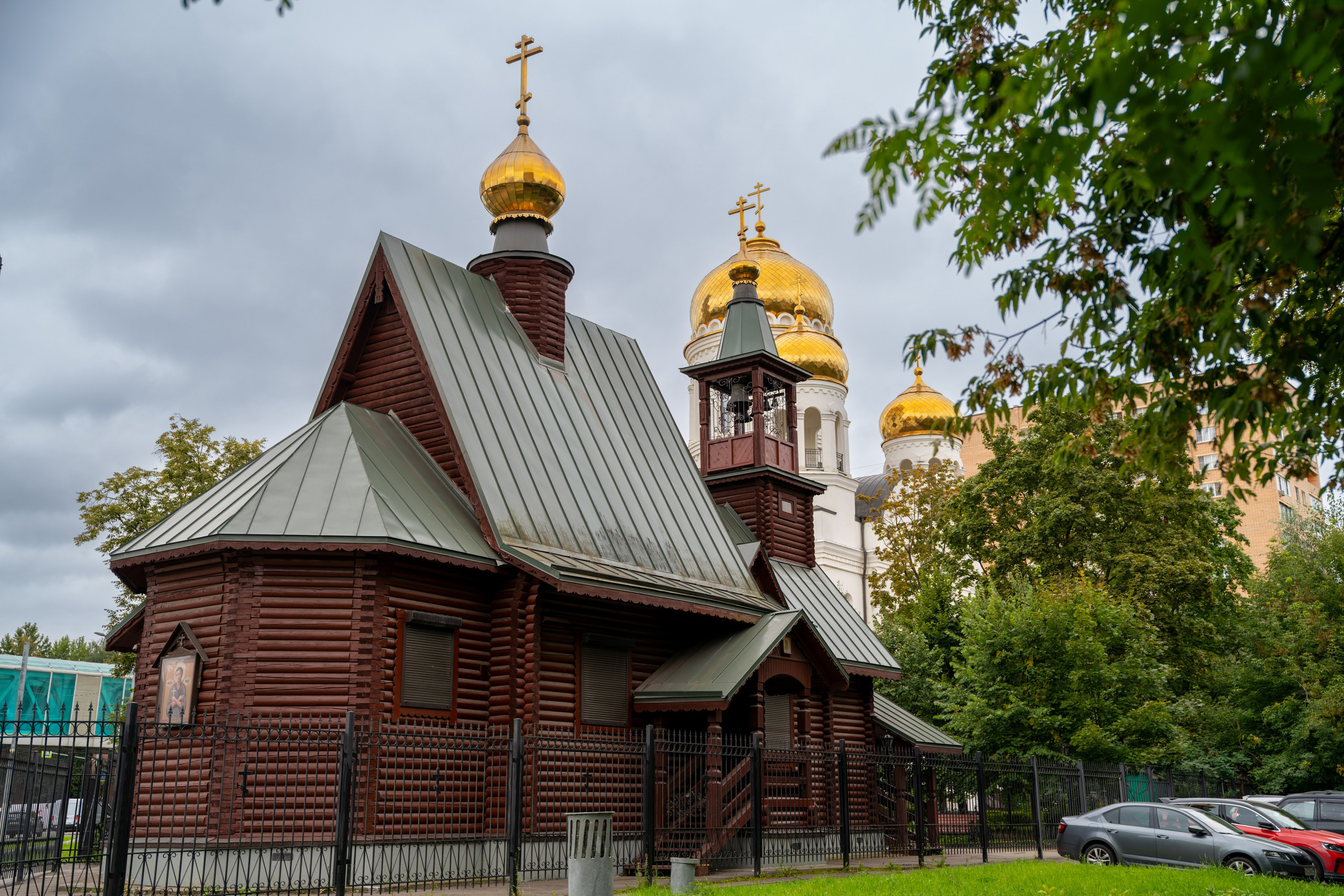 Крестины в церкви Иоанна Русского — Москва, метро Молодёжная | DRONAVT's