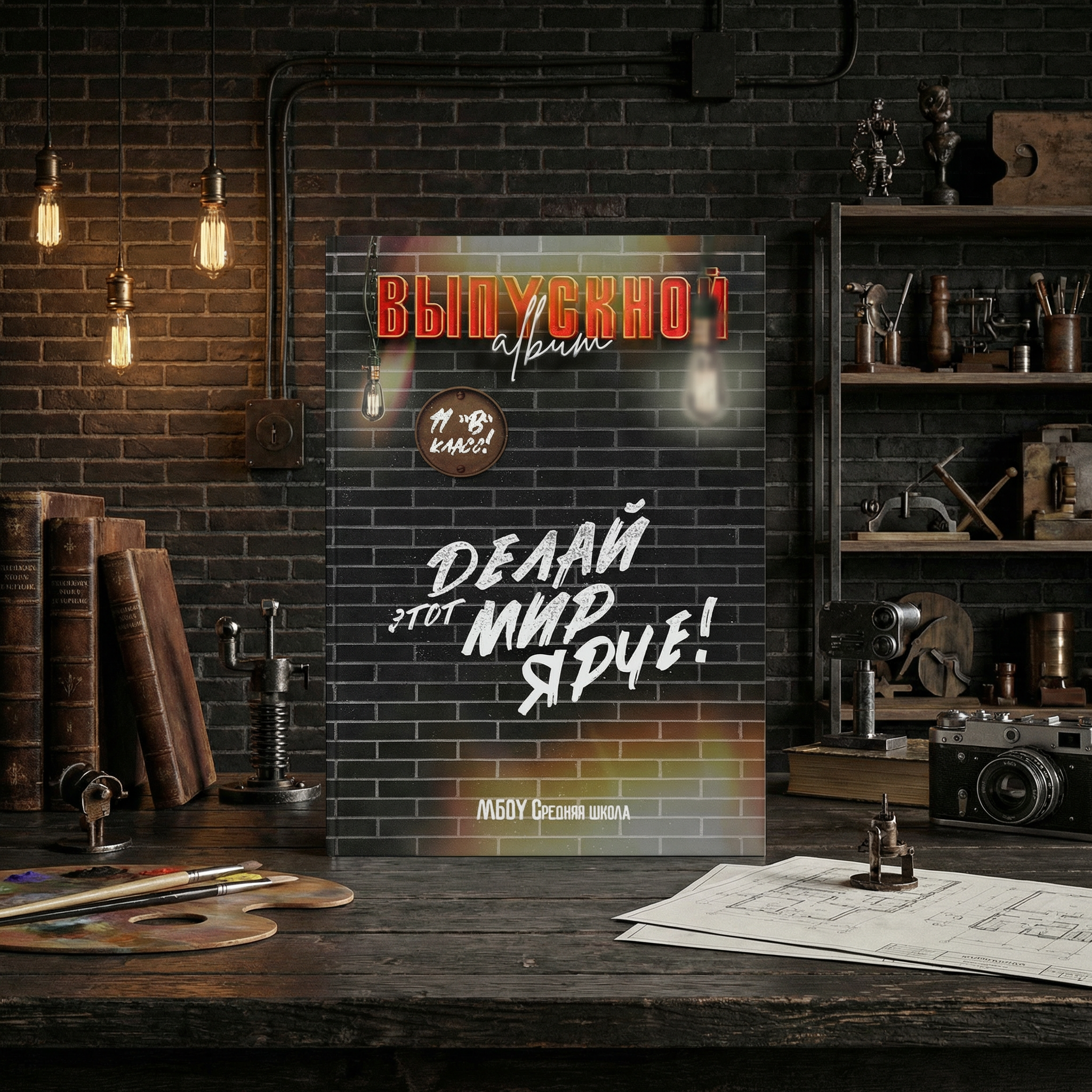 013 Loft. Дизайны, psd шаблоны школьных и выпускных альбомов и обложек