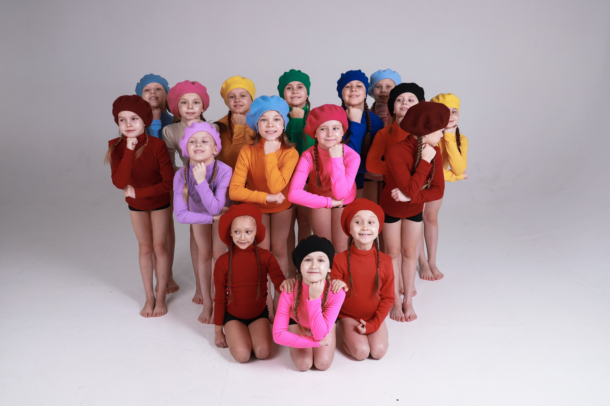 Сьемка на циклорамме. Фотограф Юлия Мальцева