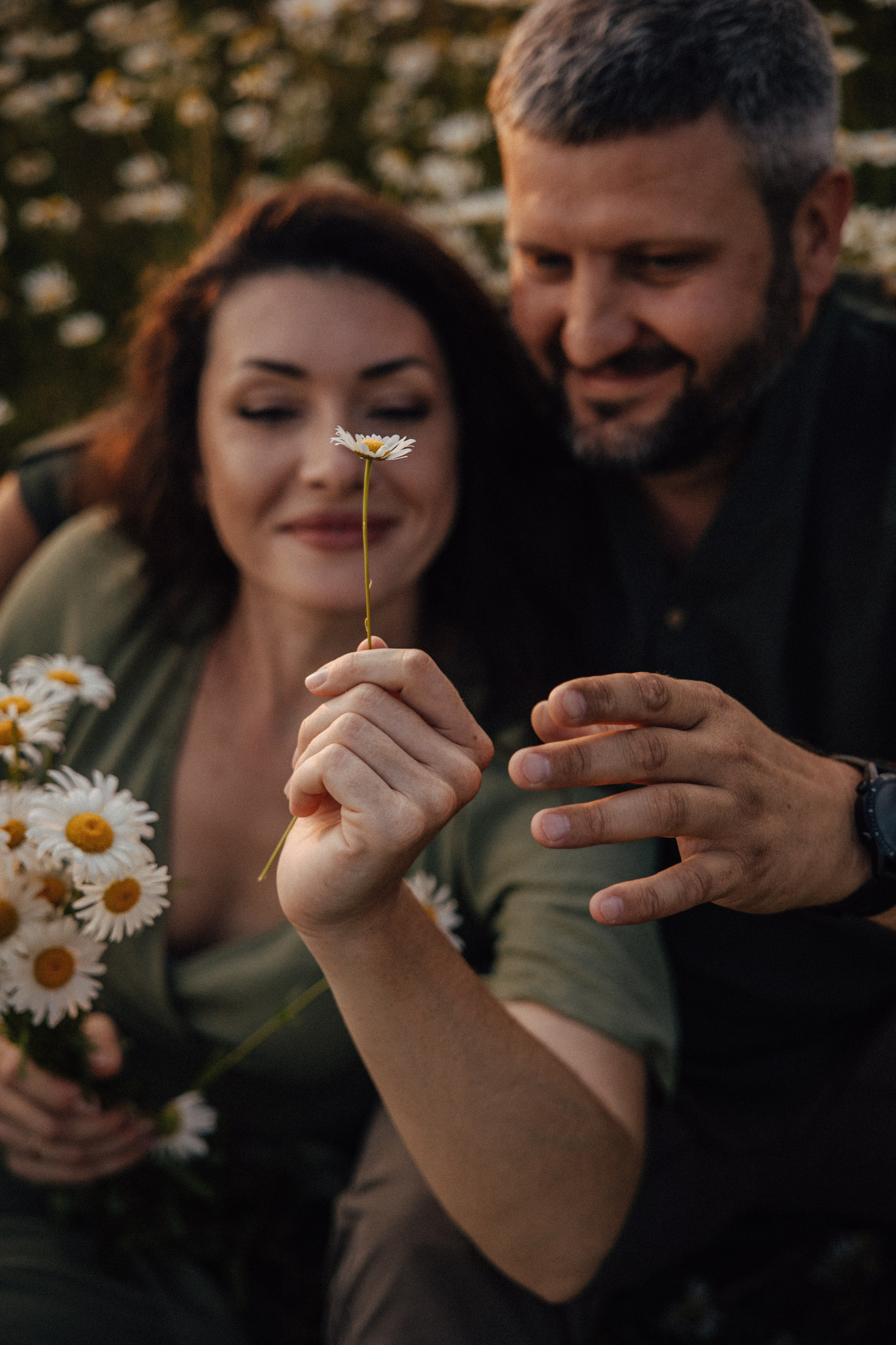 Ромашковое поле. Семейный и свадебный фотограф в Москве Вероника Жибинова