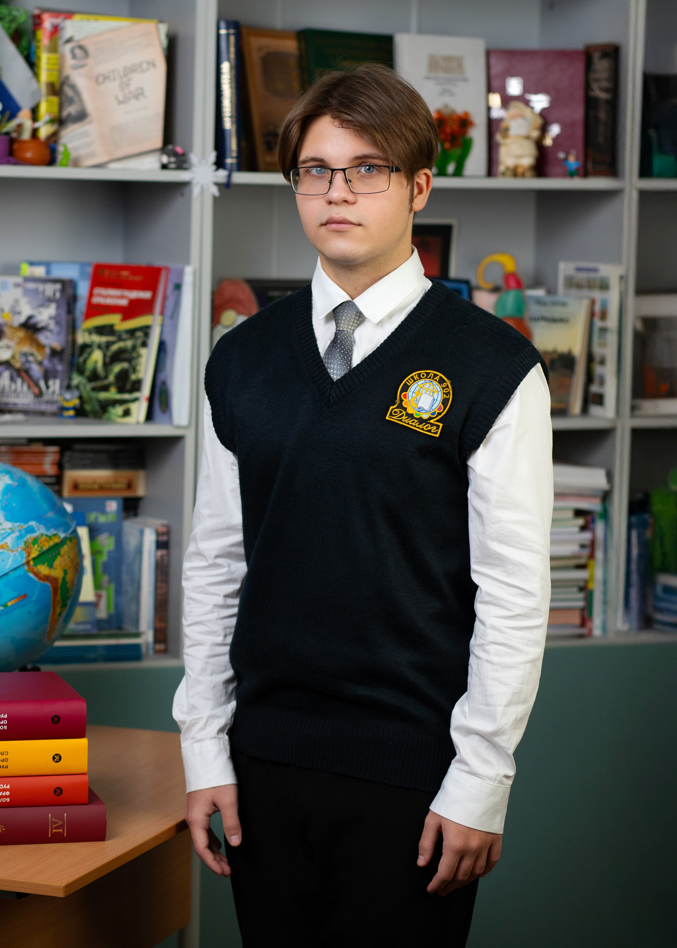 Детский портрет. Выпускная фотография. Средняя школа 9 класс